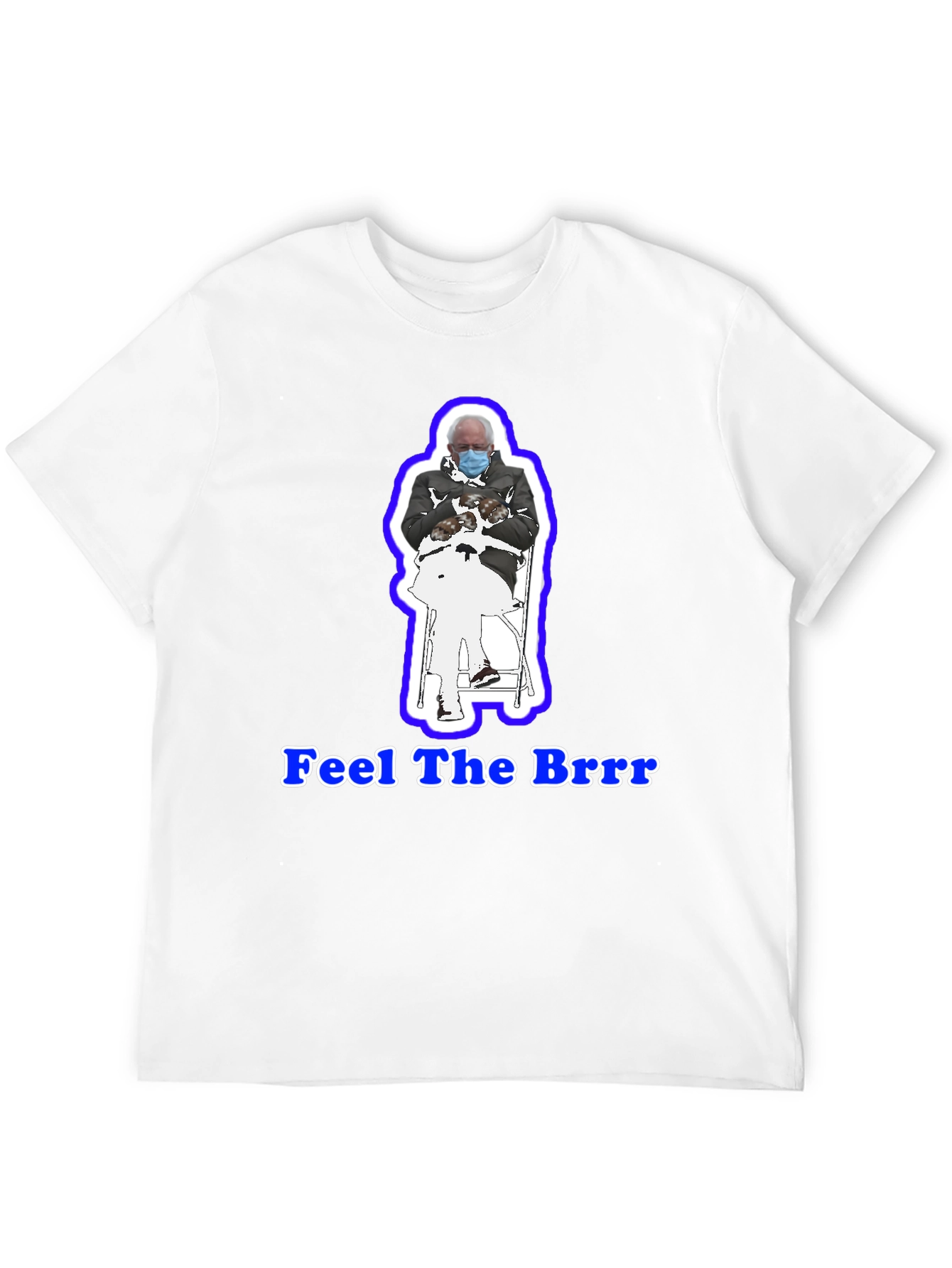 Feel the Brrr! Bernie Mittens T-Shirt