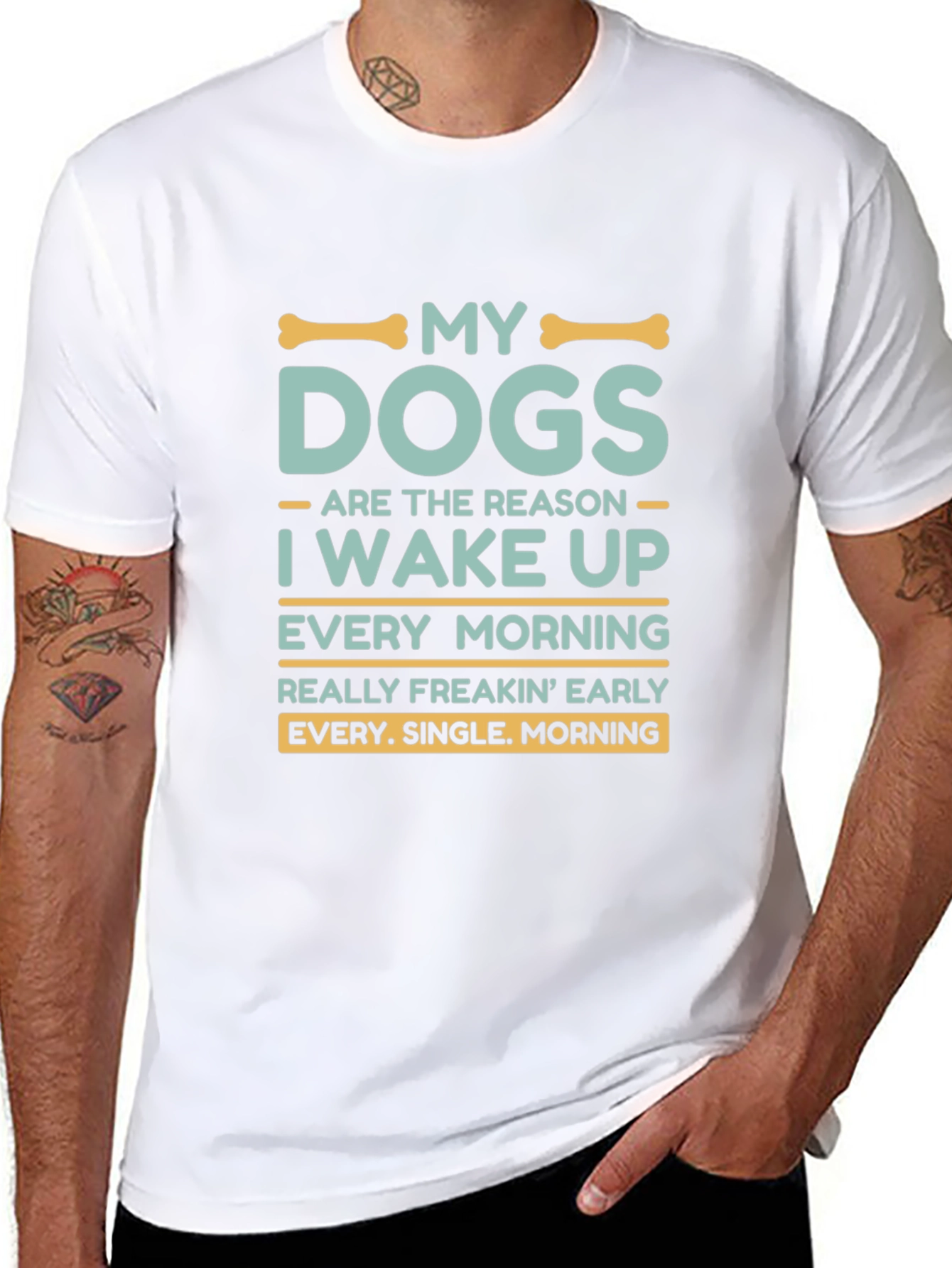 My Dogs Wake Me Up T-Shirt