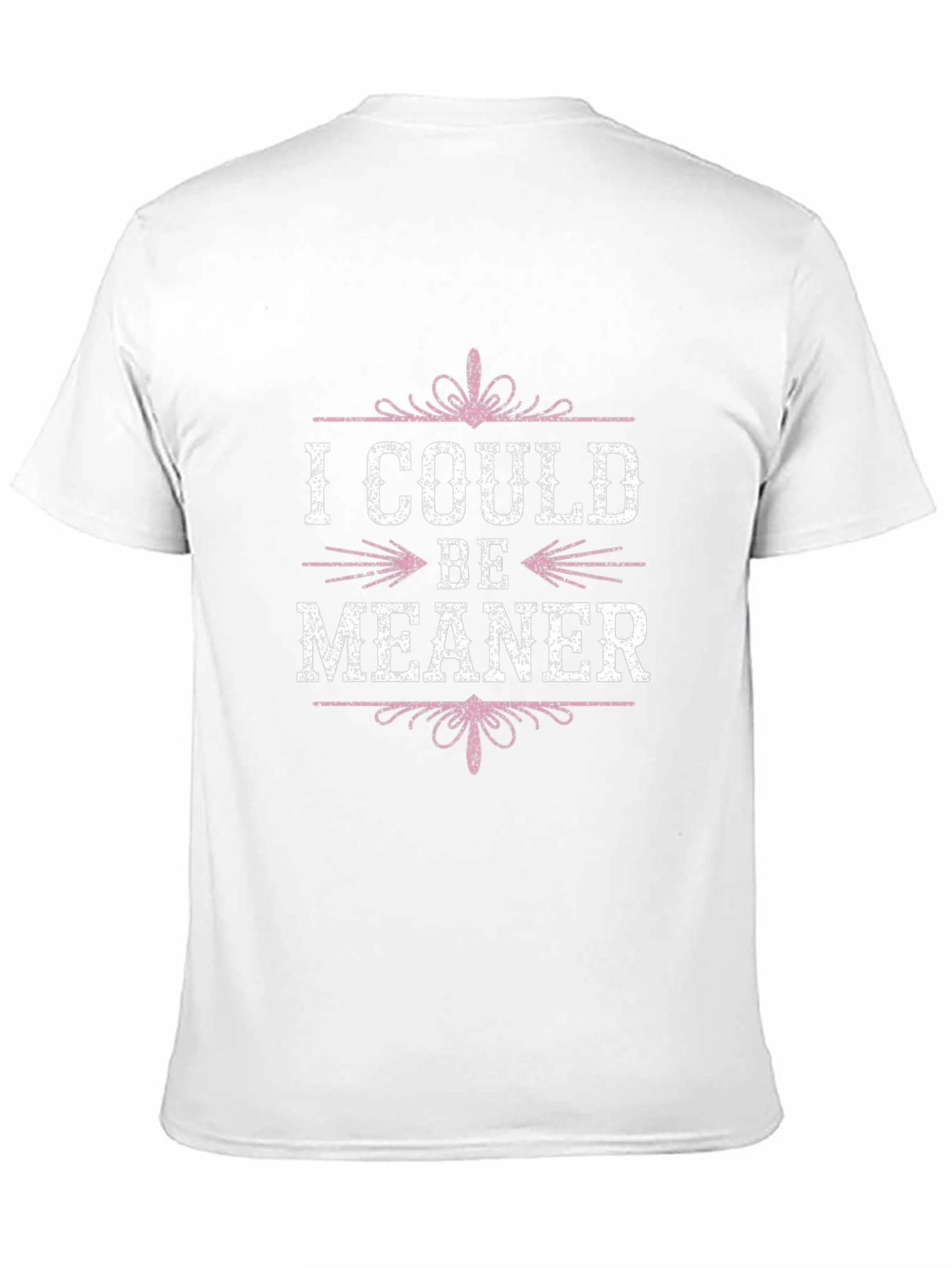 I Could Be Meaner Funny Graphic Tee