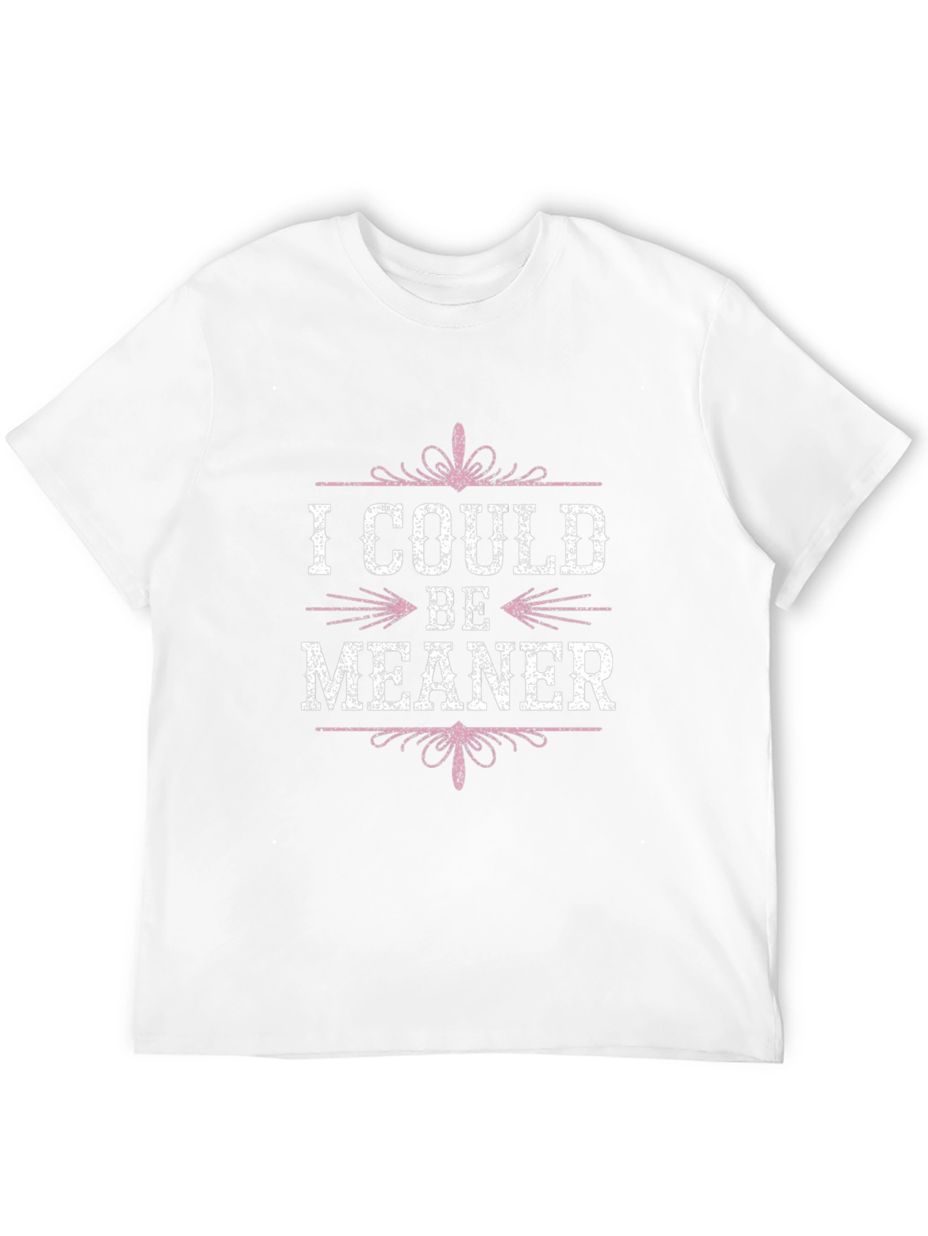 I Could Be Meaner Funny Graphic Tee