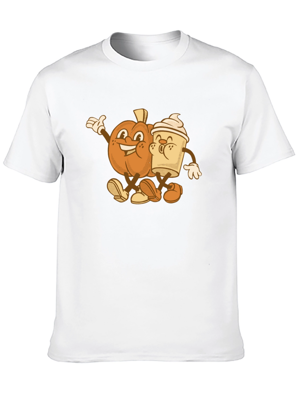 Pumpkin Spice Best Friends Graphic T-Shirt