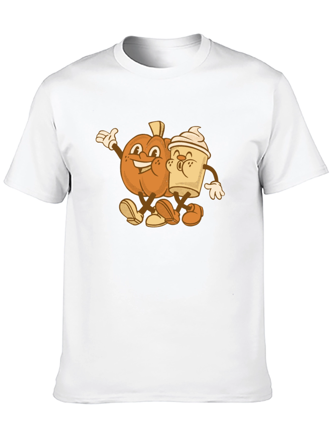 Pumpkin Spice Best Friends Graphic T-Shirt