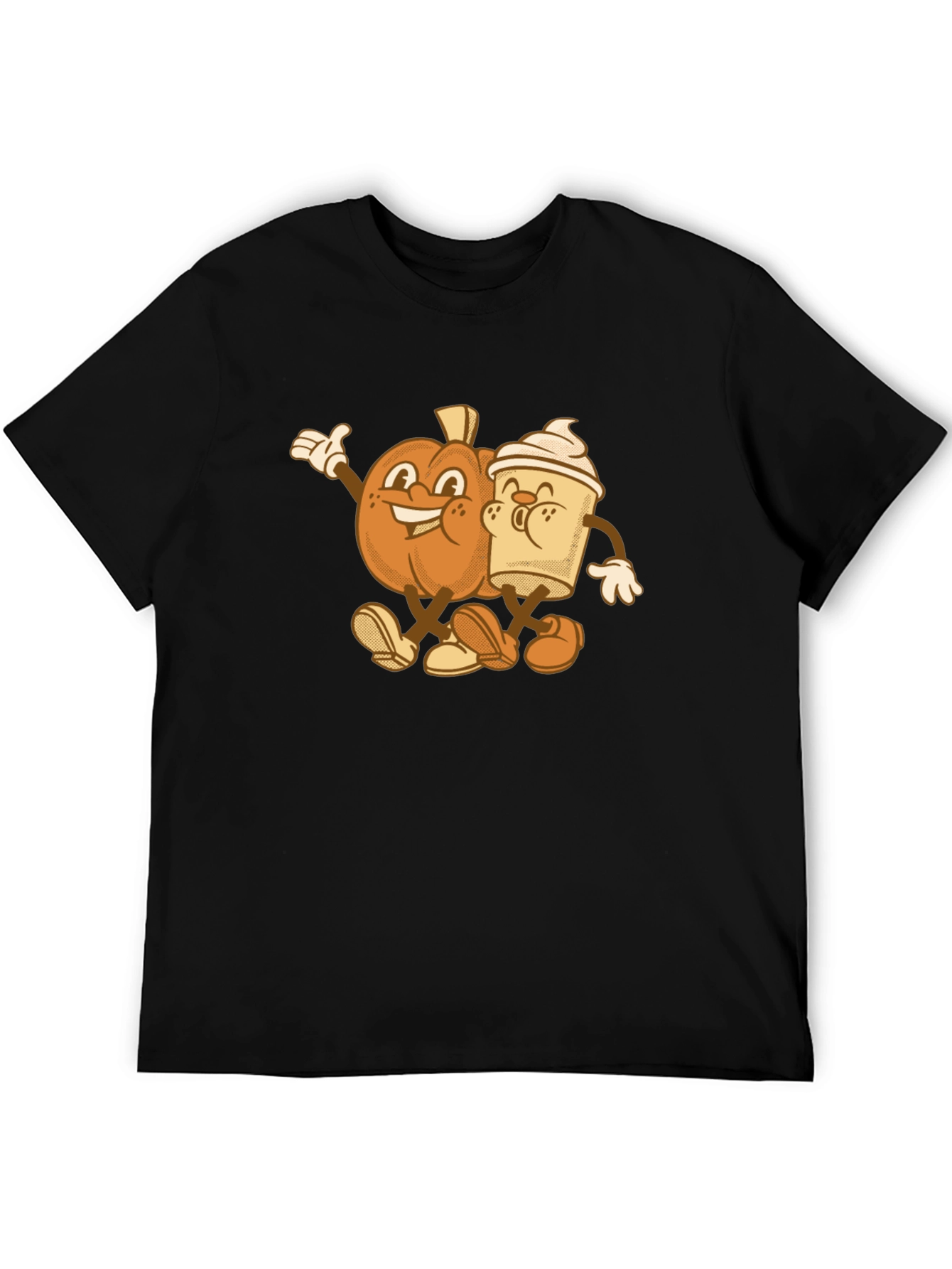 Pumpkin Spice Best Friends Graphic T-Shirt