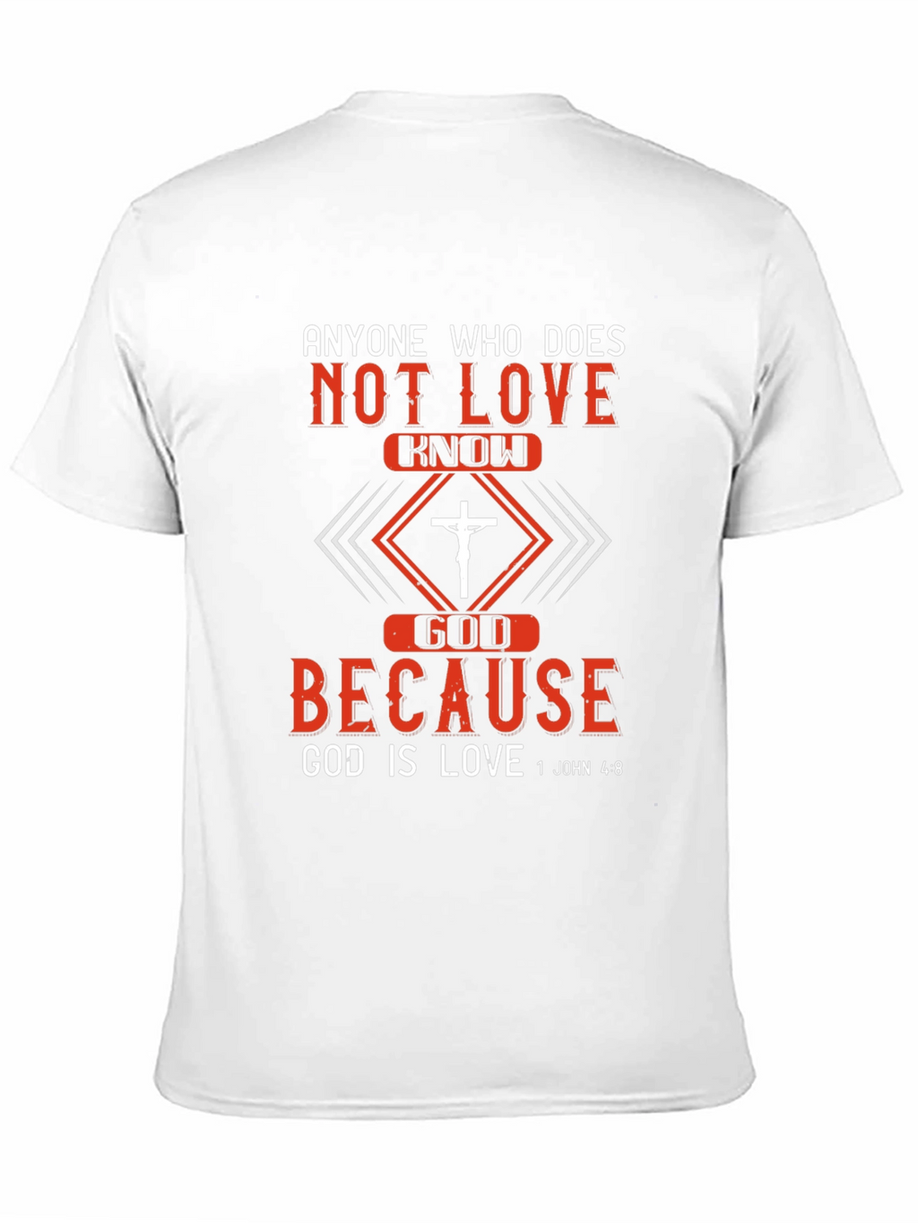 Christian T-Shirt: God is Love - Mens Graphic Tee