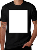 Blank Black T-Shirt - Customizable Design Ready