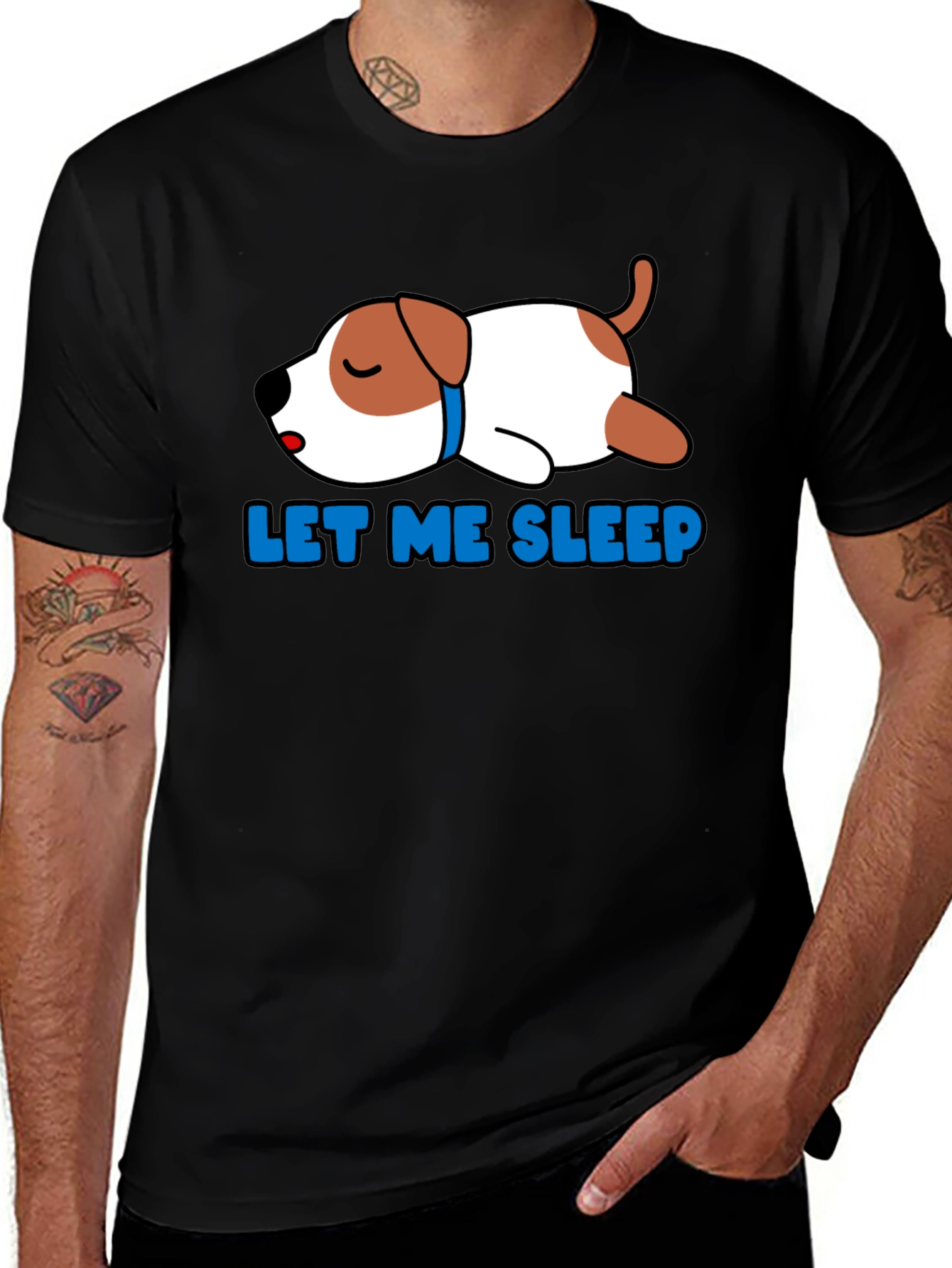 Let Me Sleep Dog T-Shirt