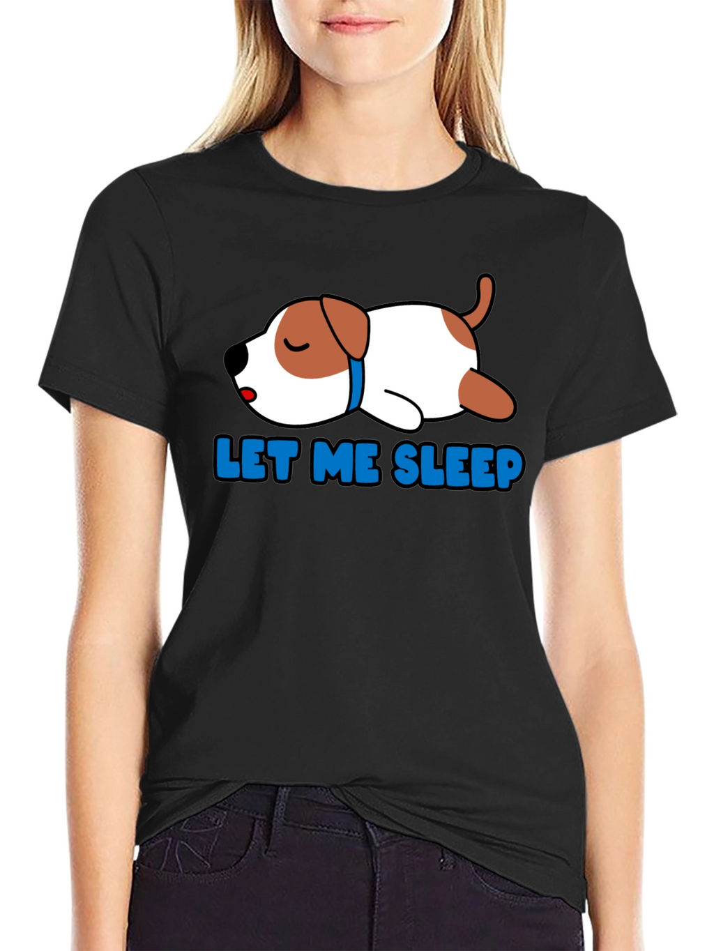 Let Me Sleep Dog T-Shirt
