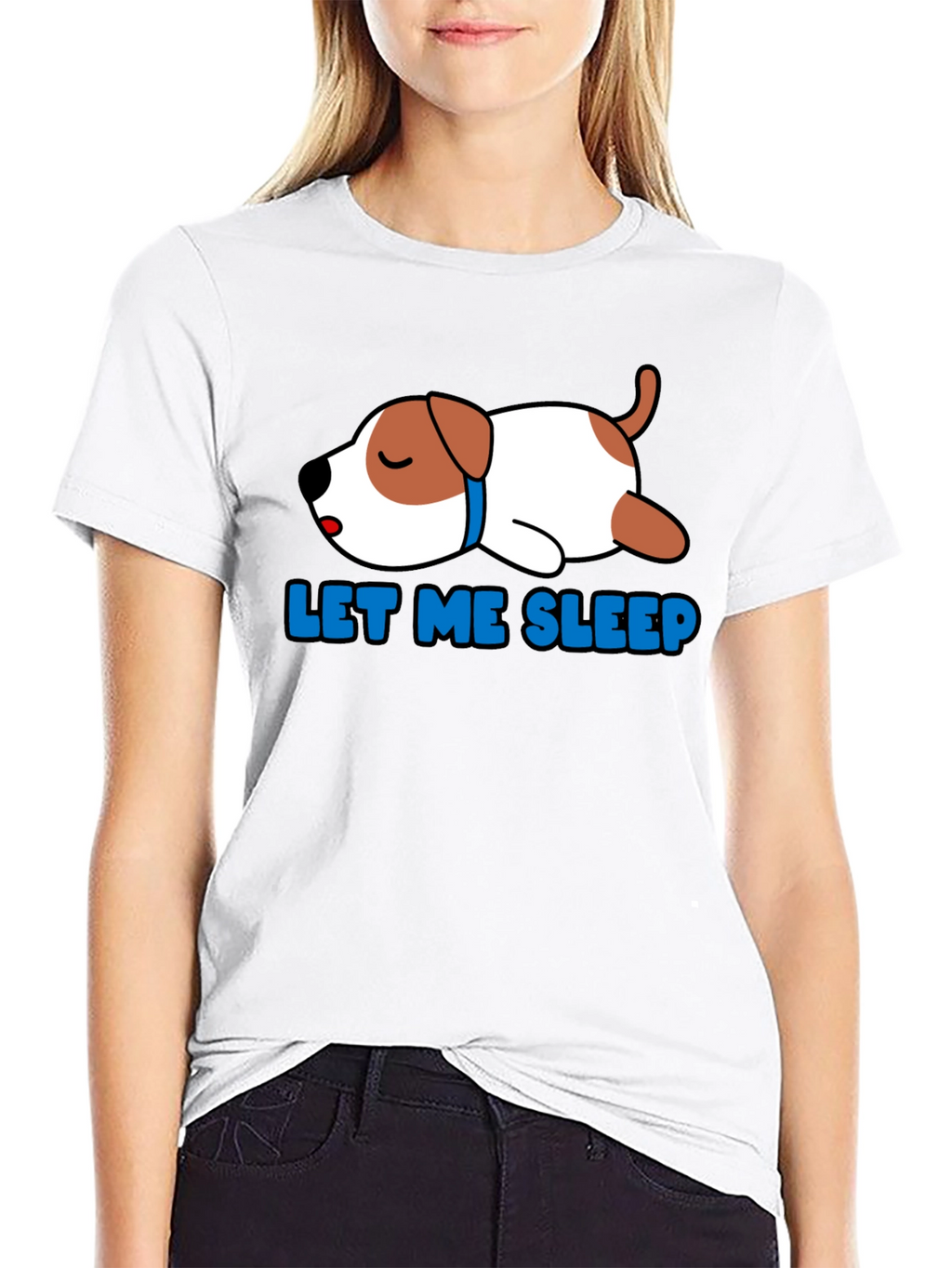 Let Me Sleep Dog T-Shirt