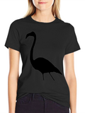 Black Flamingo Graphic T-Shirt