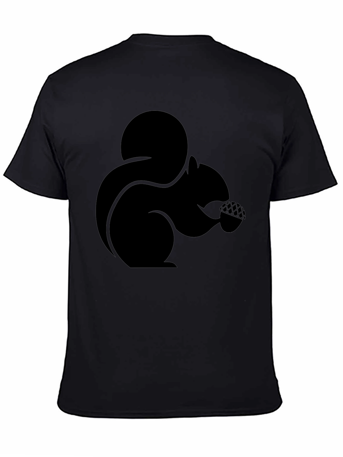 Black Squirrel Graphic Tee - Nature Lovers Gift