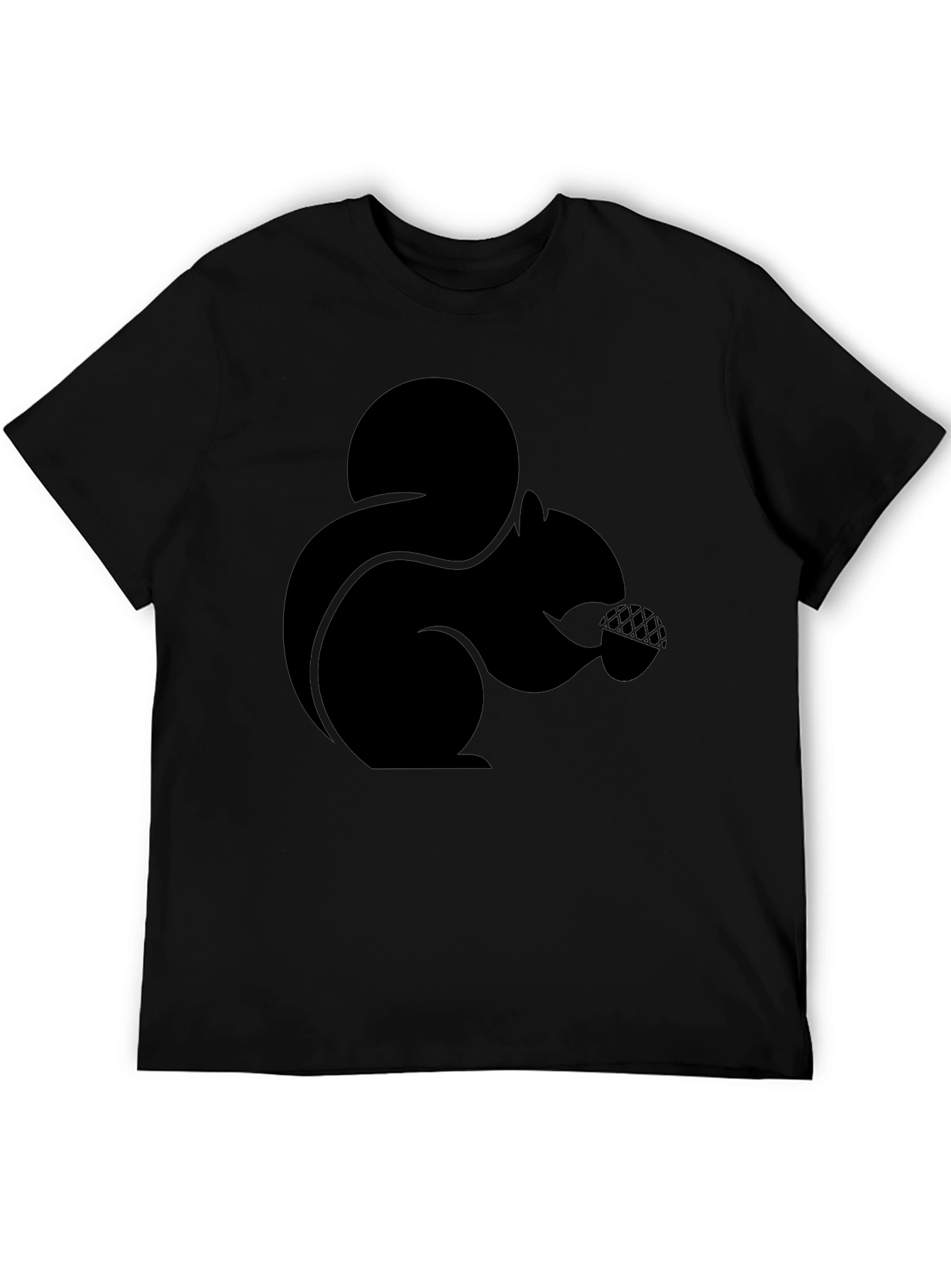 Black Squirrel Graphic Tee - Nature Lovers Gift