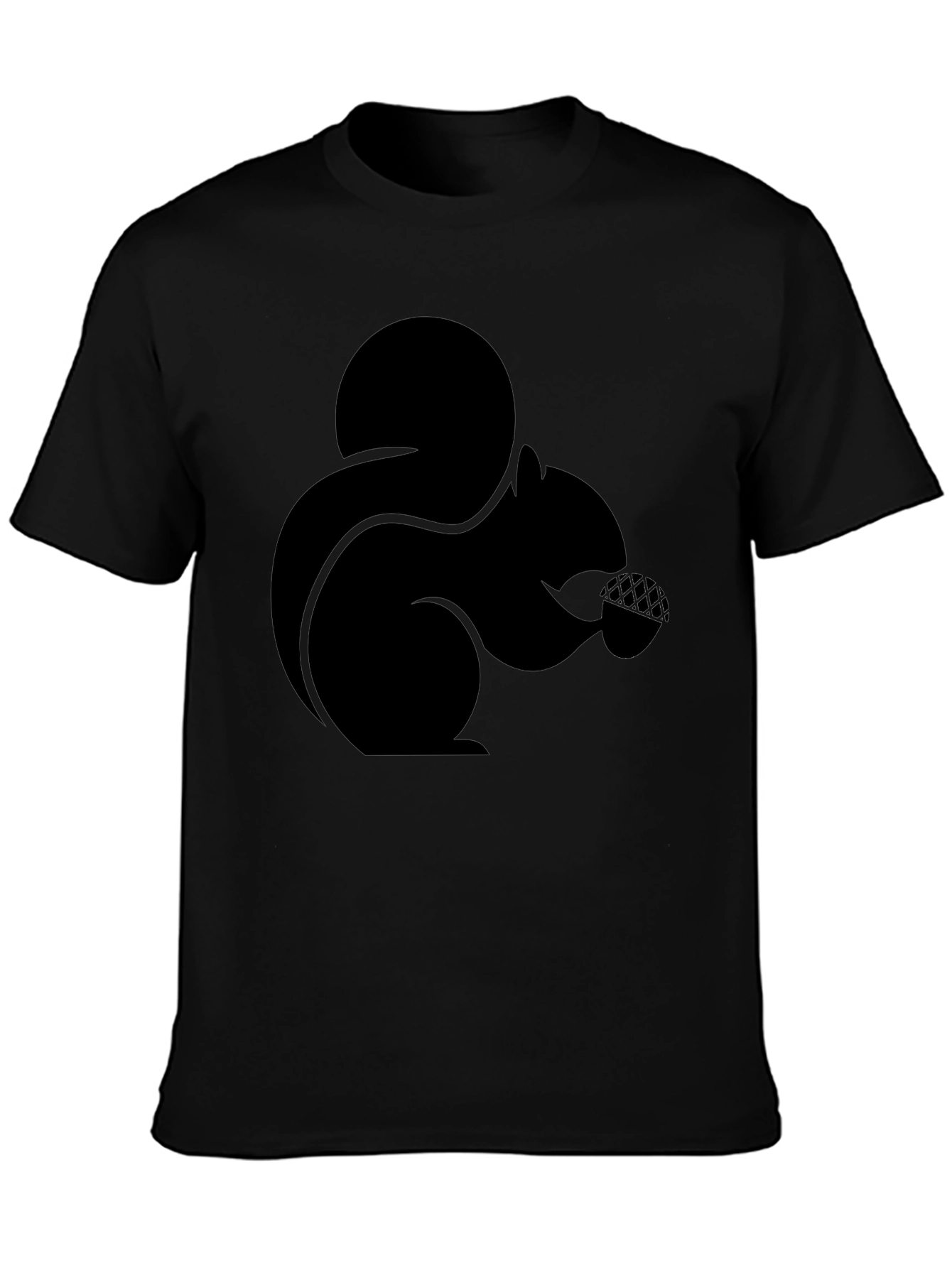 Black Squirrel Graphic Tee - Nature Lovers Gift
