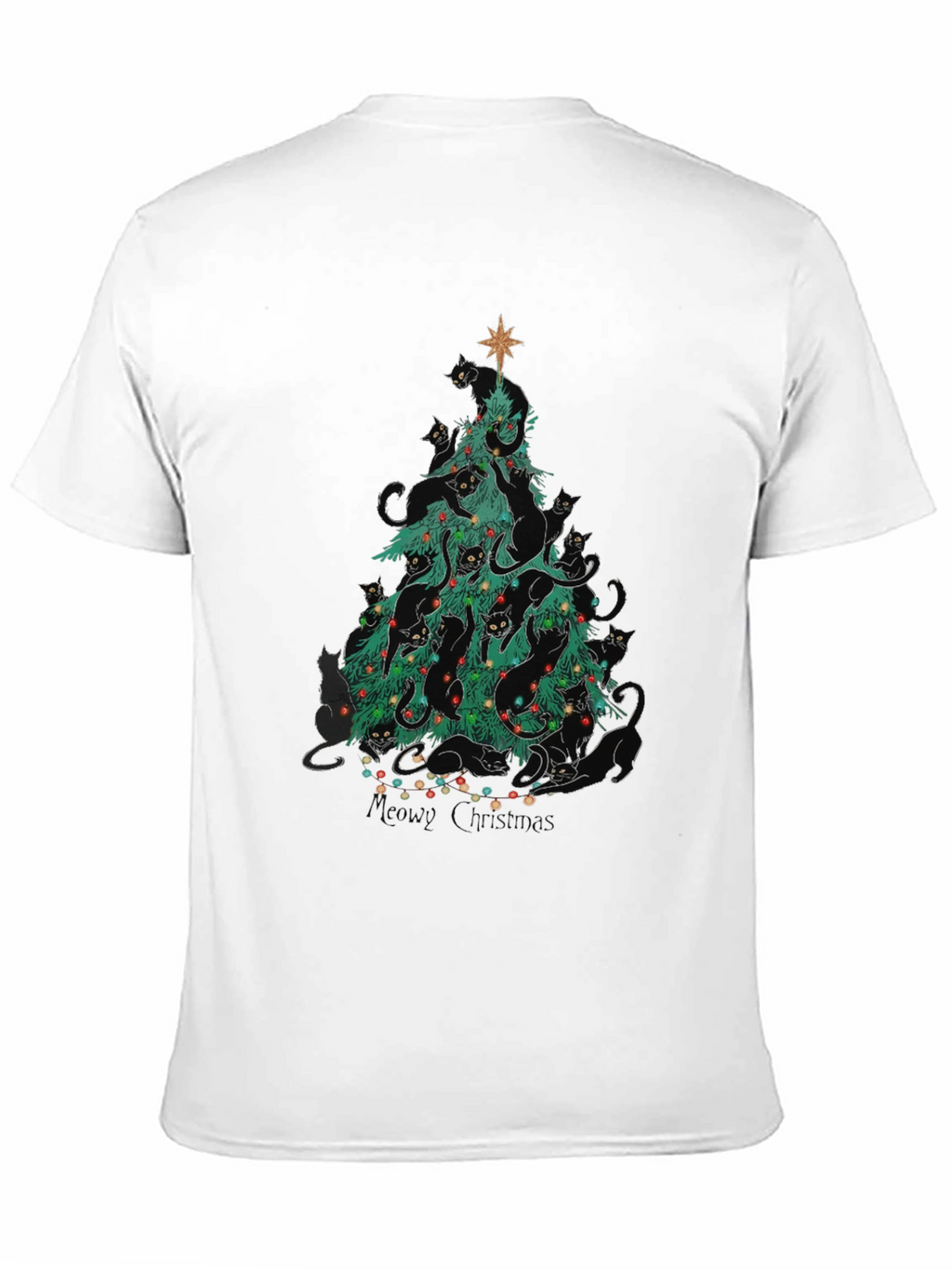Cat Christmas Tree T-Shirt