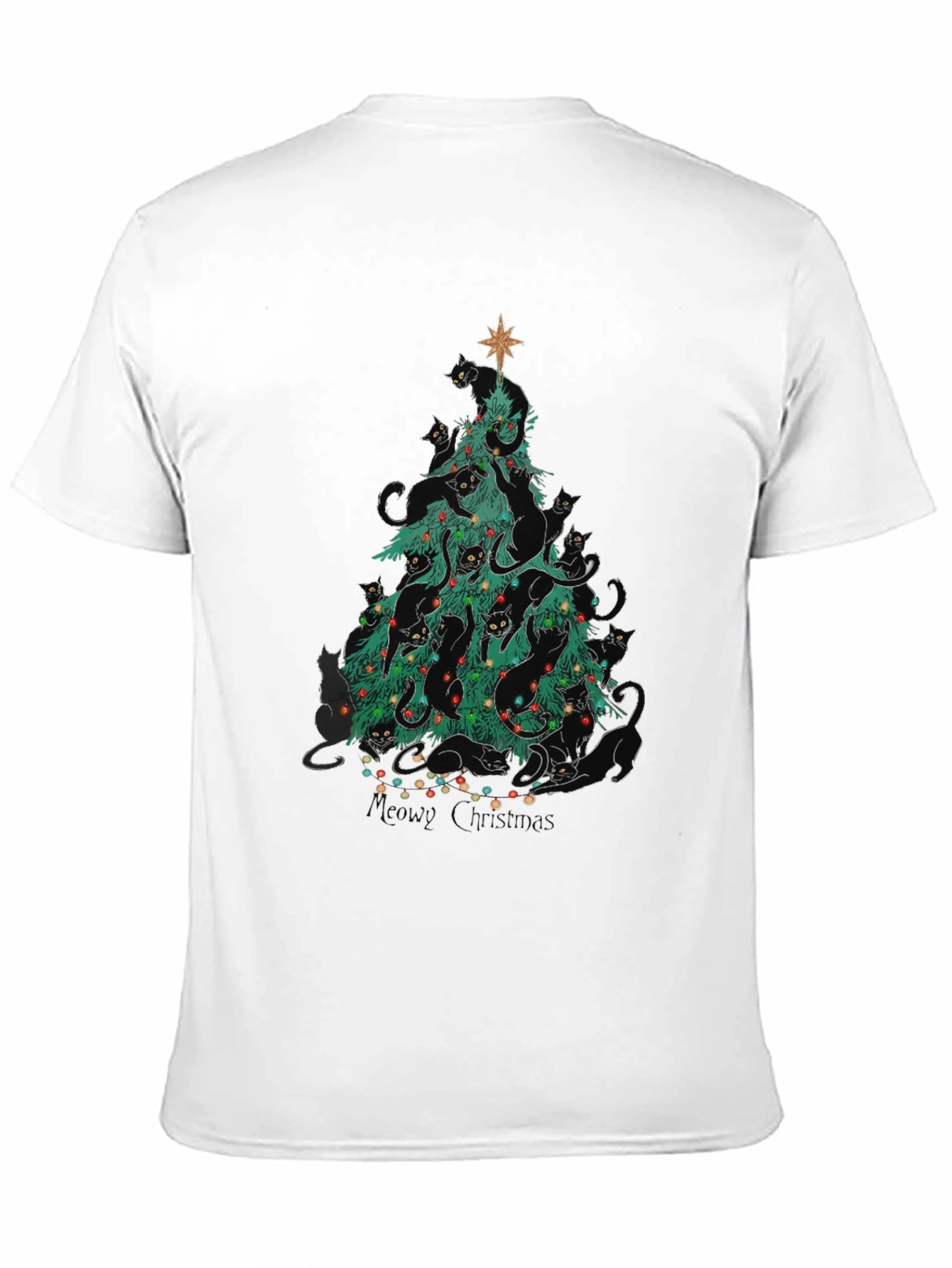 Cat Christmas Tree T-Shirt