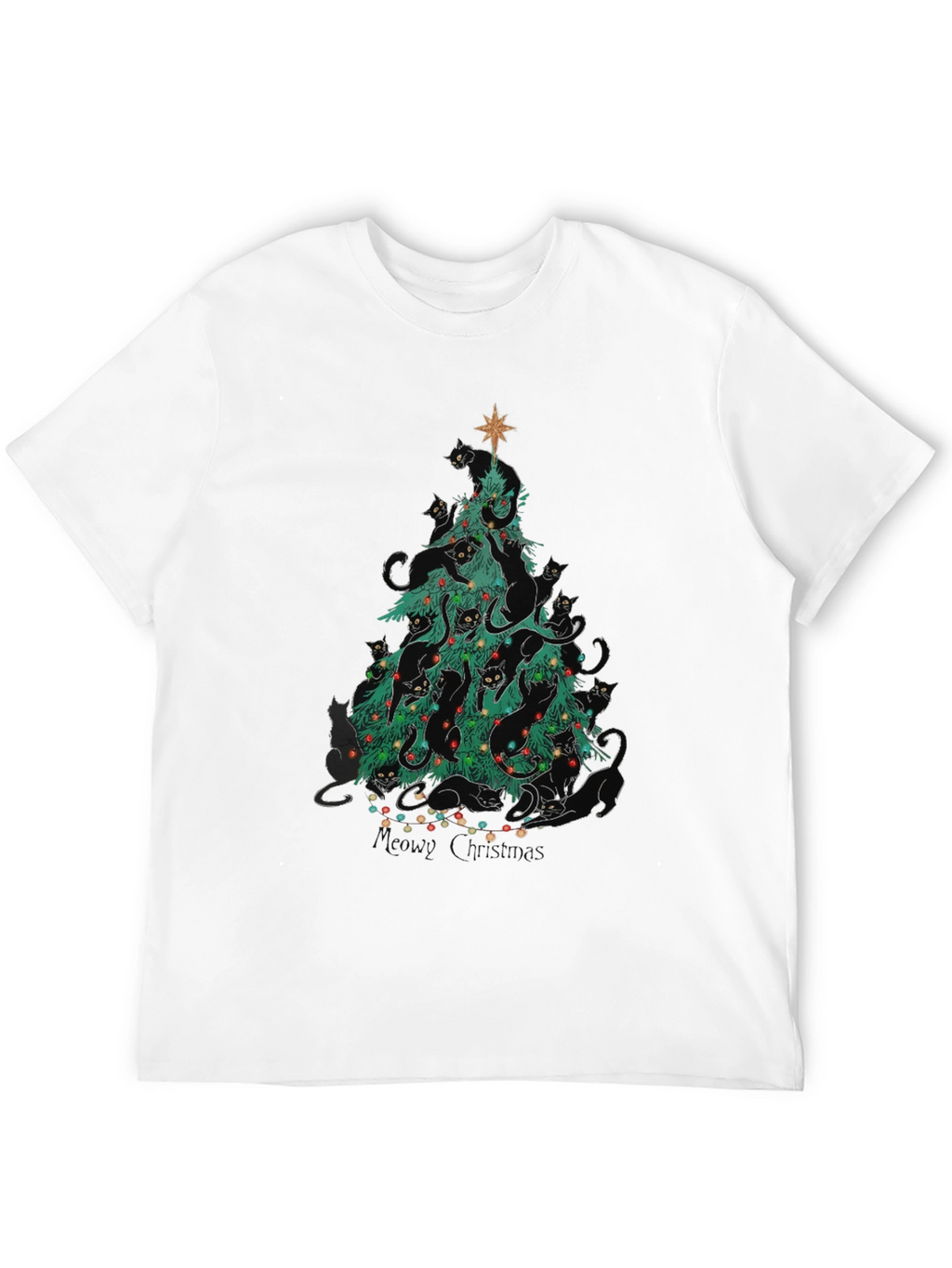 Cat Christmas Tree T-Shirt