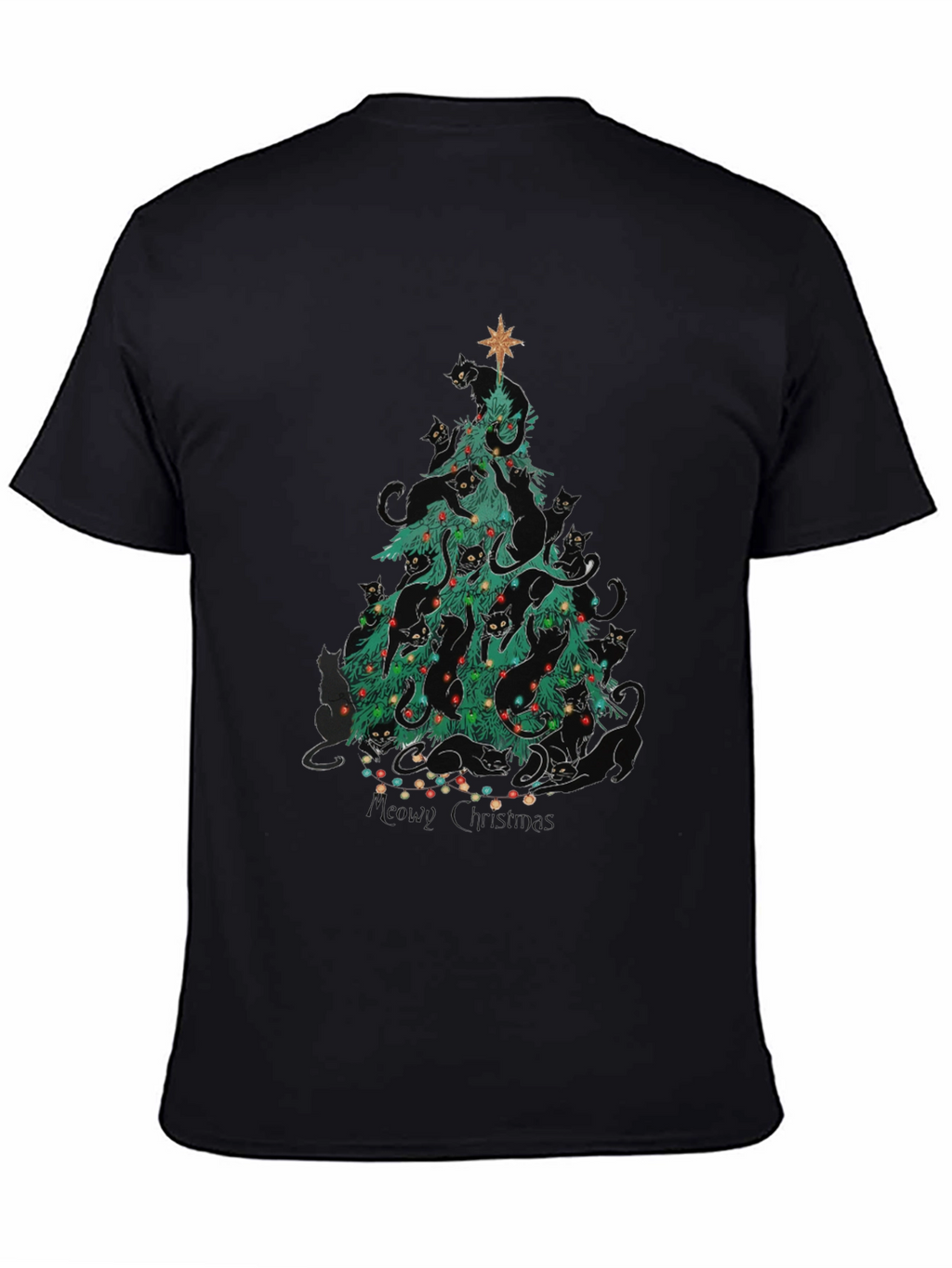 Cat Christmas Tree T-Shirt