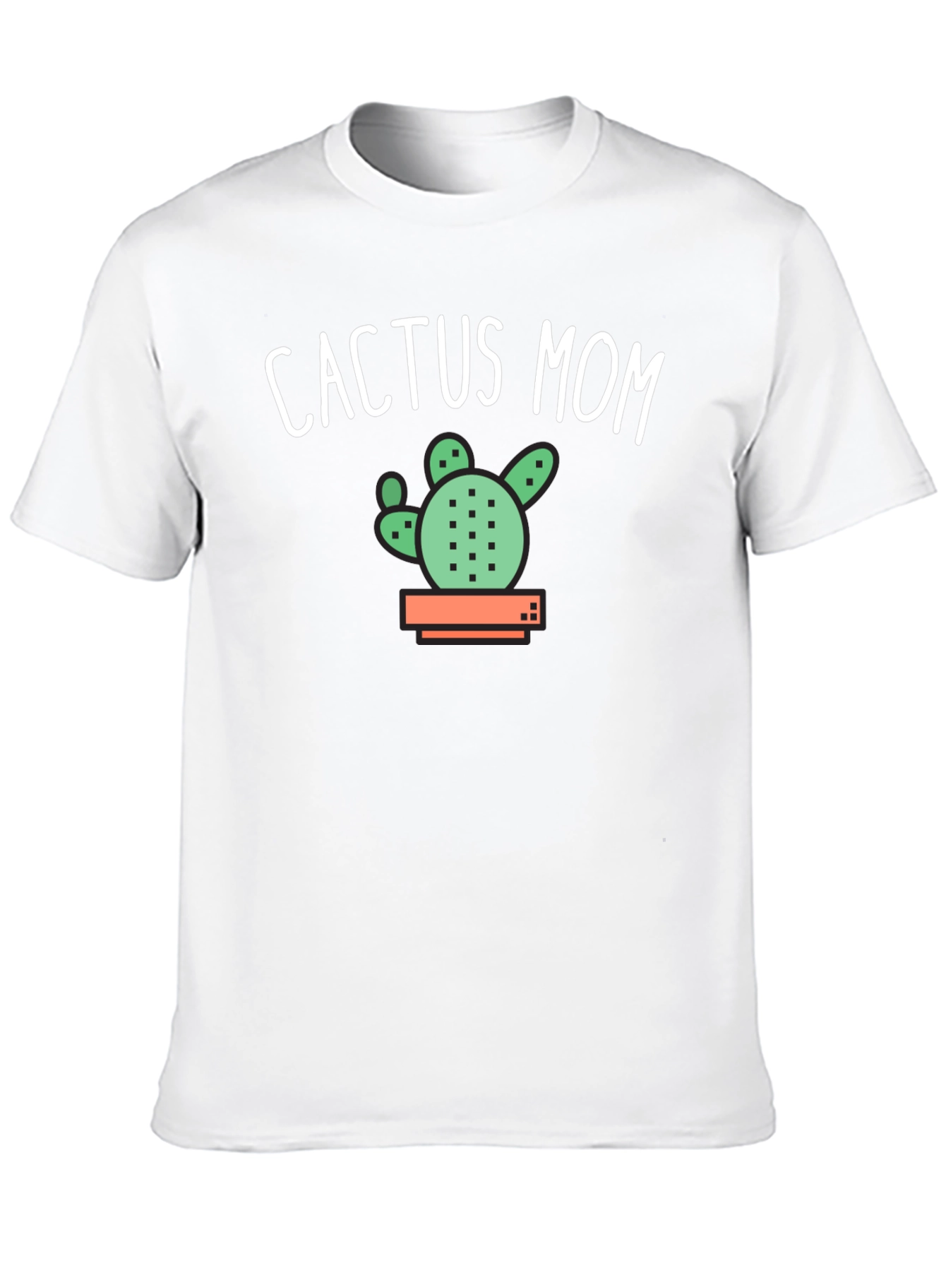 Cactus Mom Graphic Tee - Black