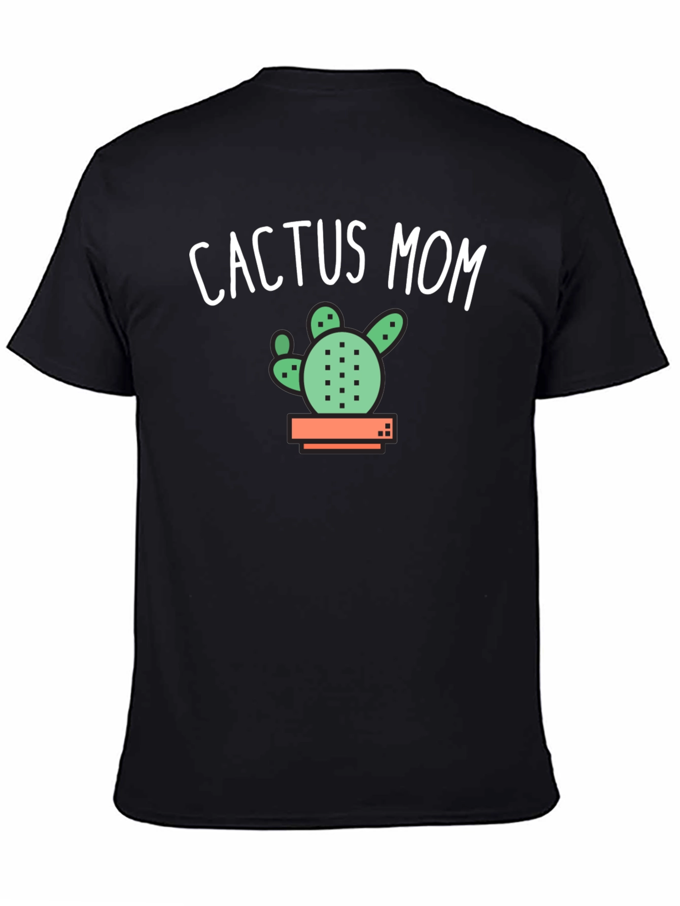 Cactus Mom Graphic Tee - Black