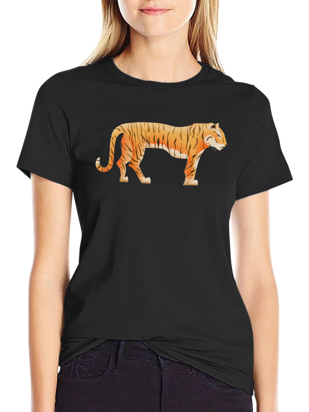 Black Tiger Graphic Tee