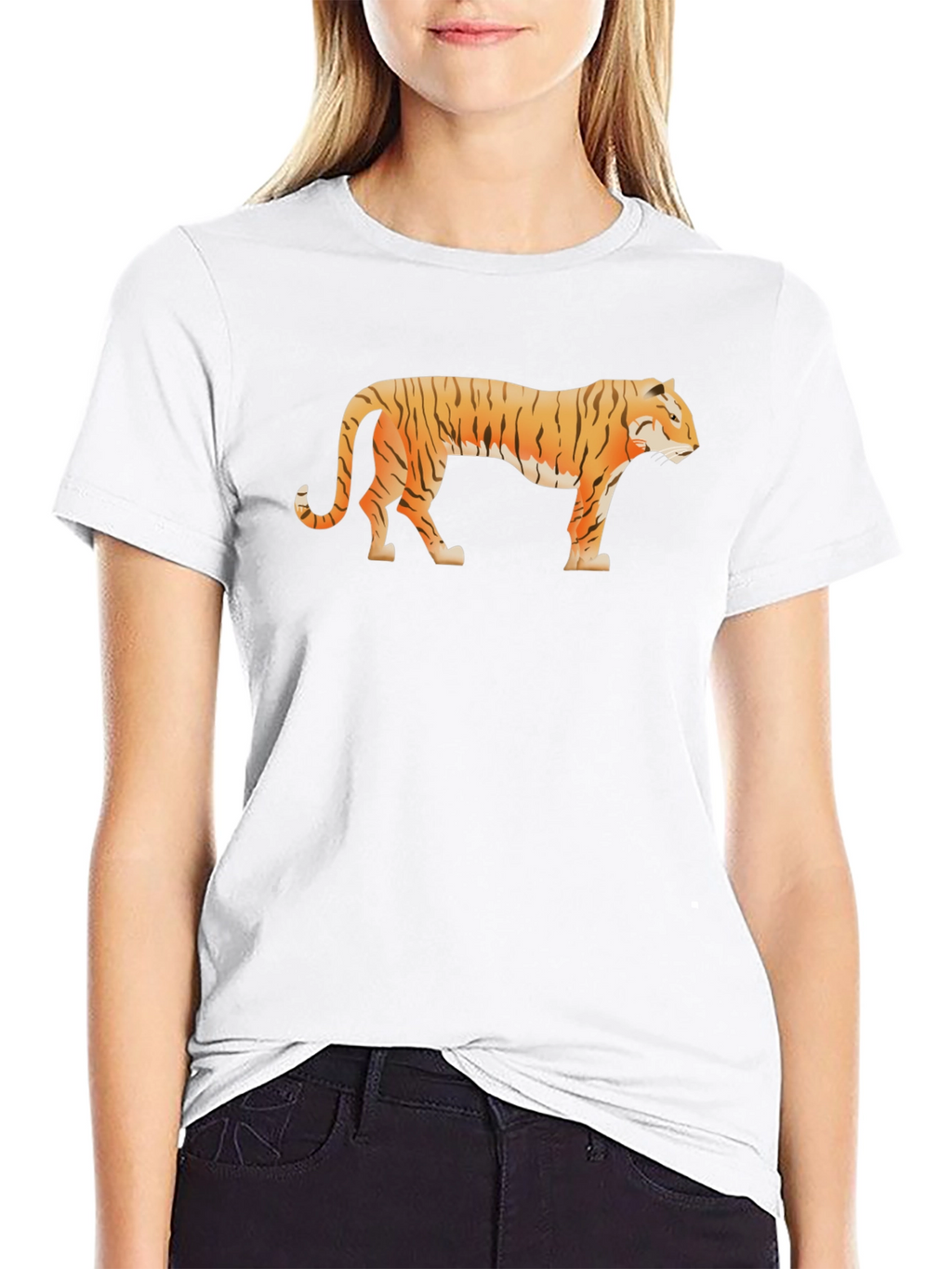 Black Tiger Graphic Tee