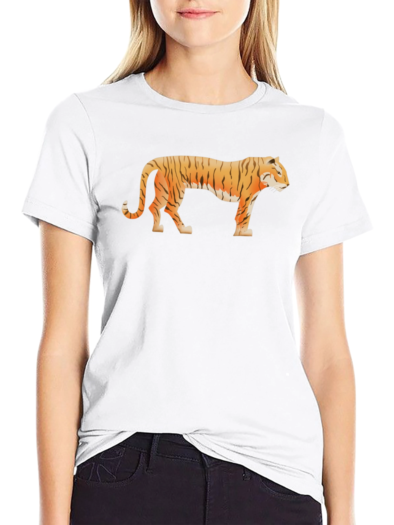 Black Tiger Graphic Tee