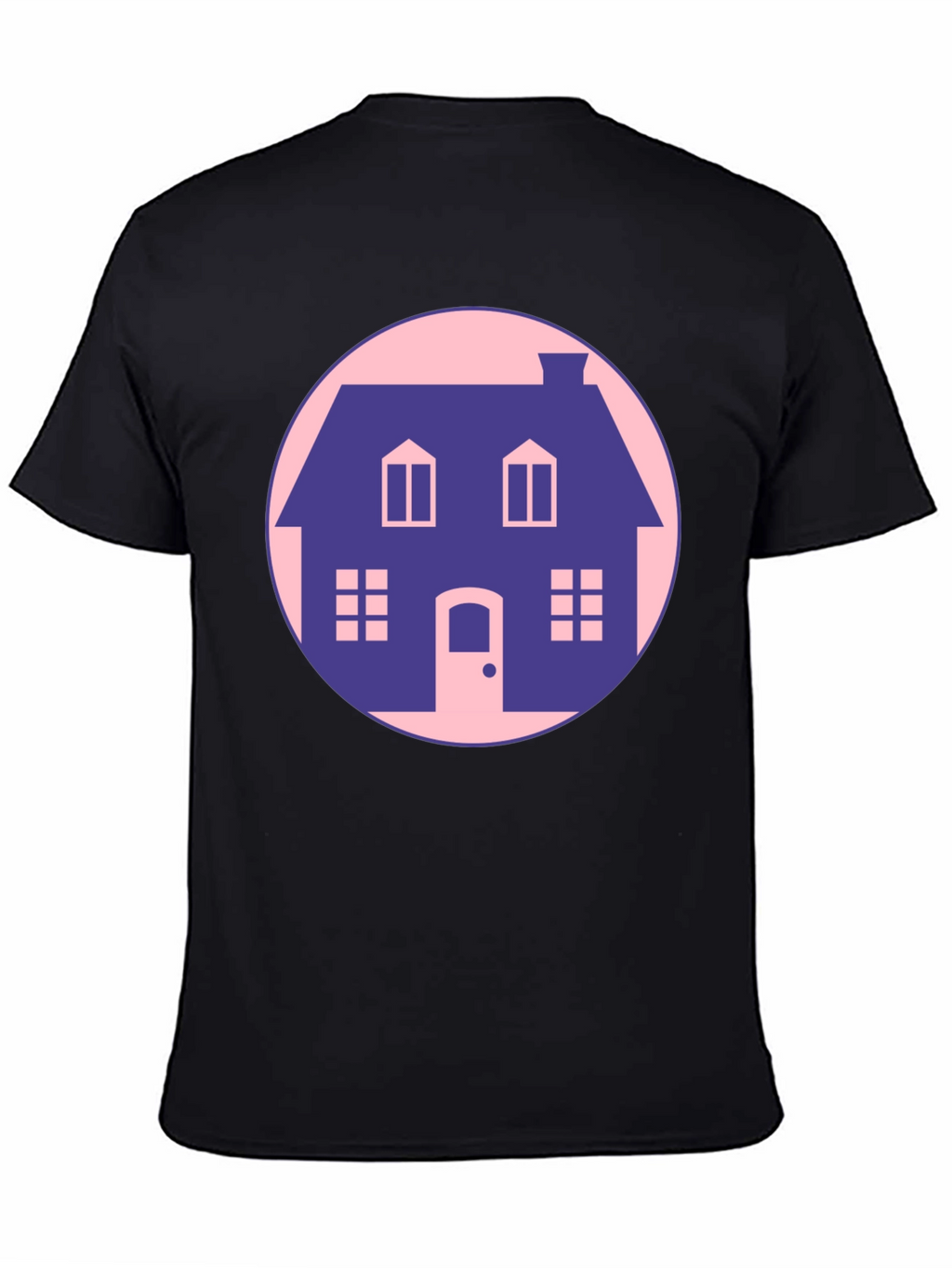 House Graphic Tee - Minimalist Style