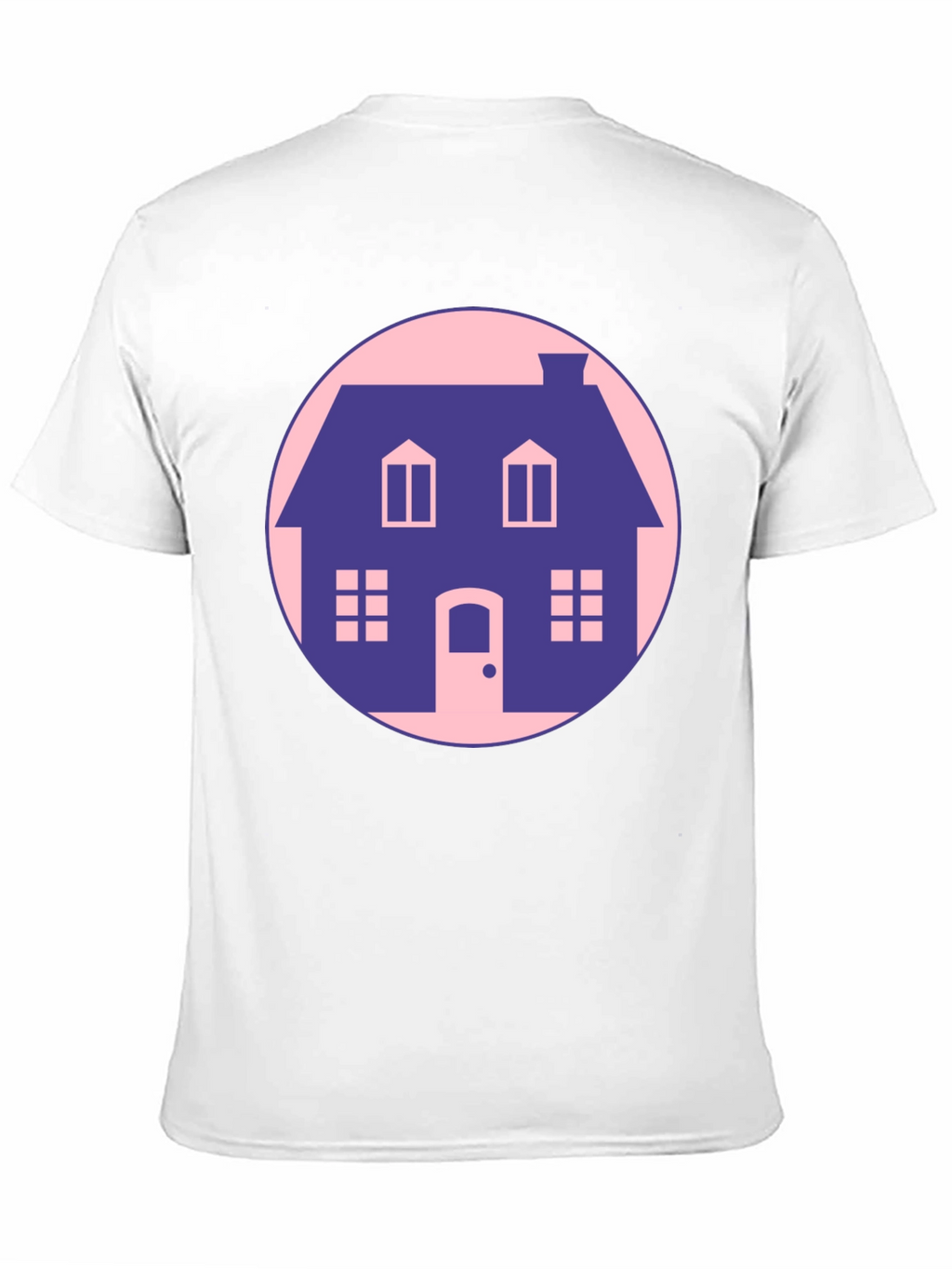 House Graphic Tee - Minimalist Style