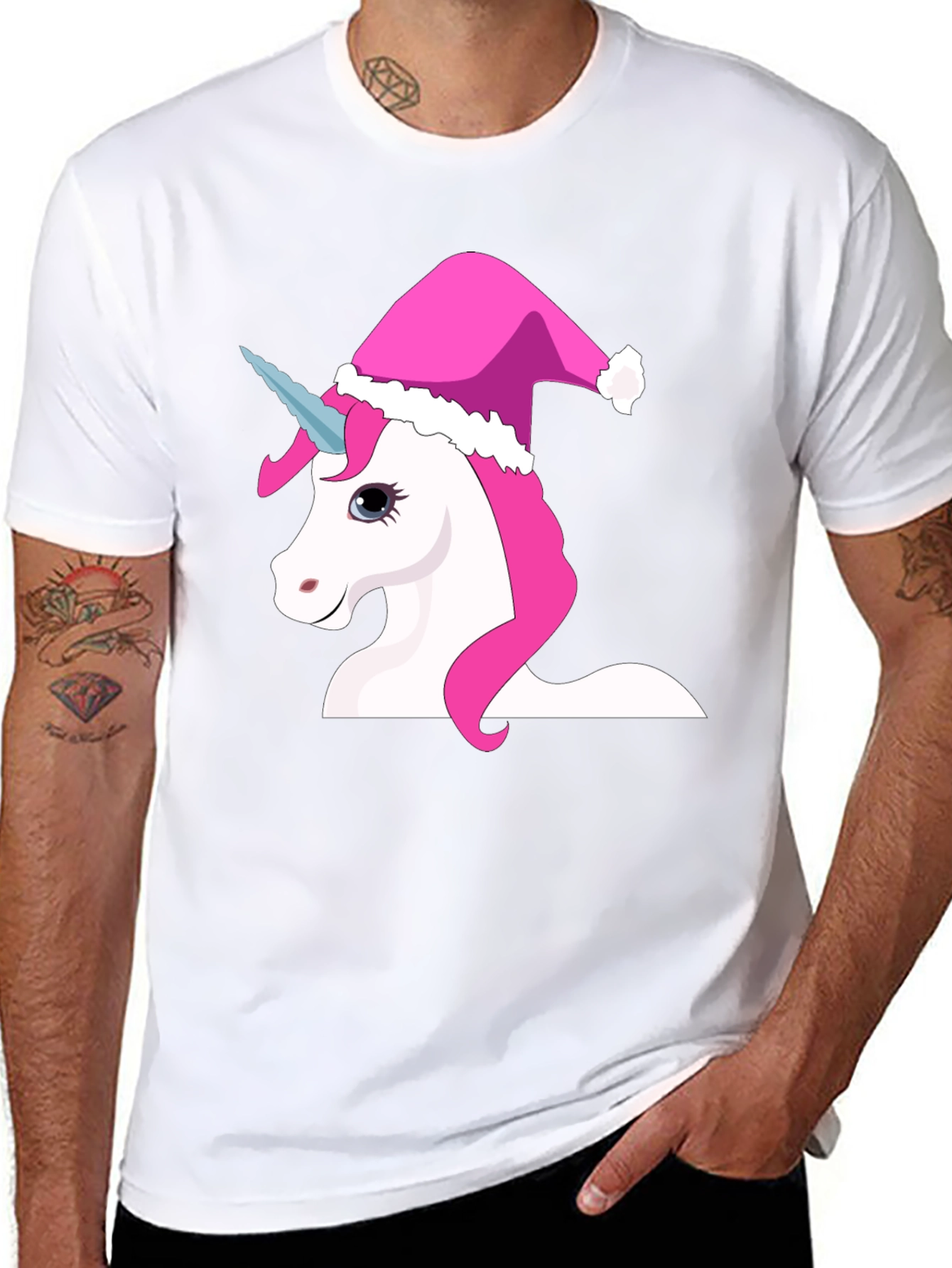 Festive Unicorn T-Shirt