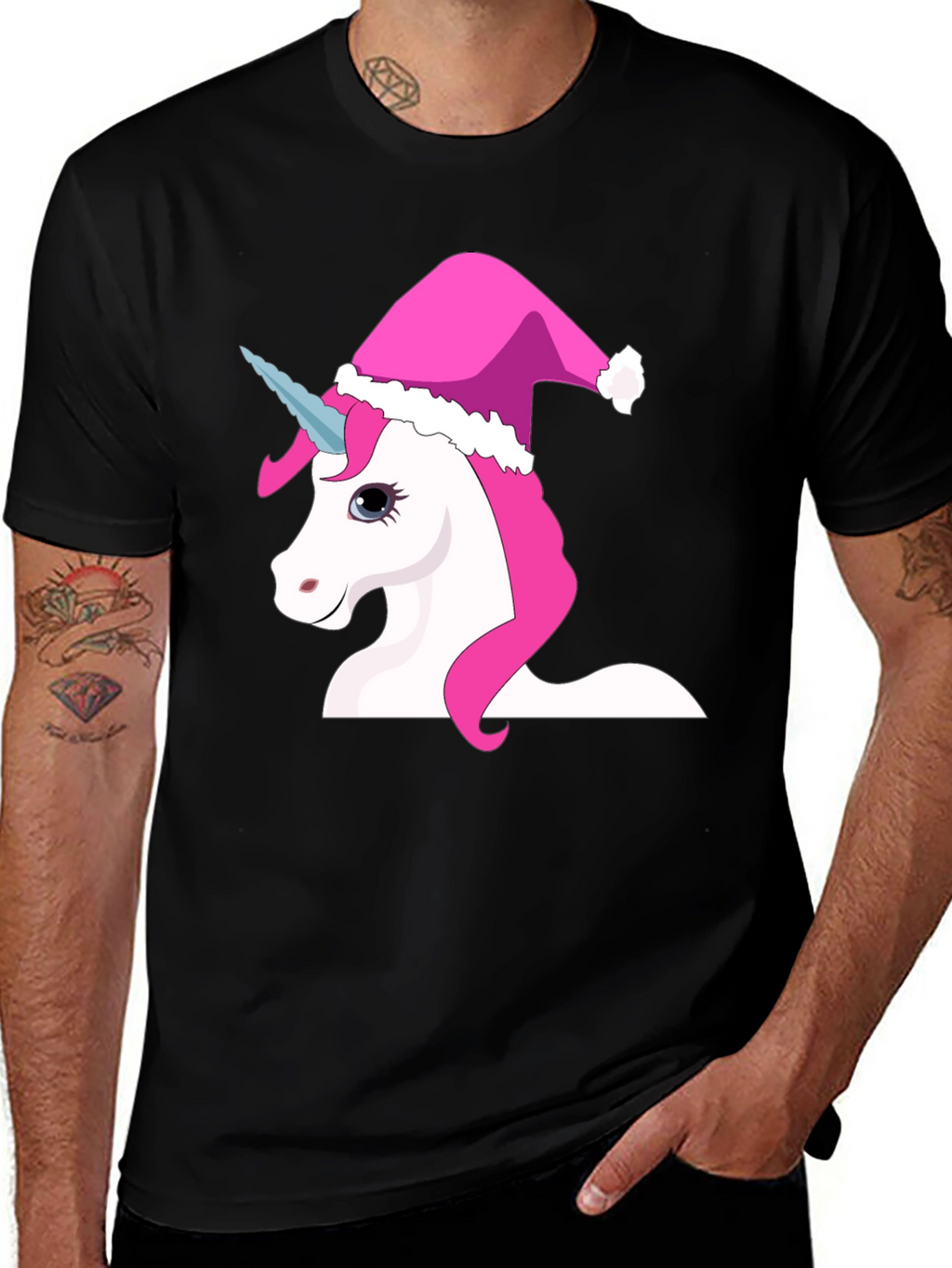 Festive Unicorn T-Shirt