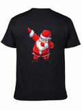 Santa Dabbing Graphic T-Shirt - Holiday Cheer