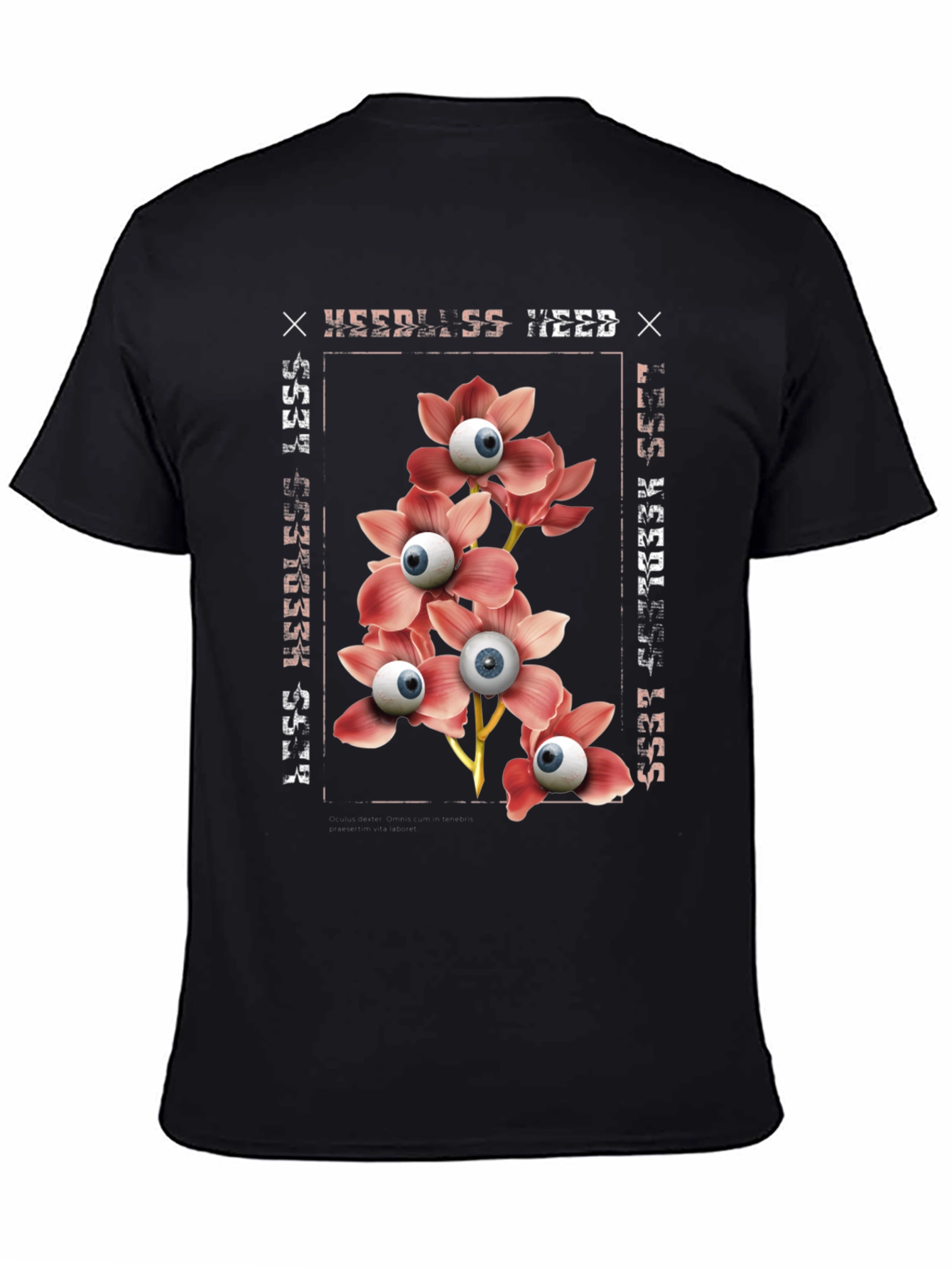 Needleless Need Eye Flower Graphic Tee