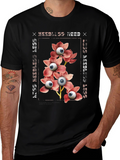 Needleless Need Eye Flower Graphic Tee