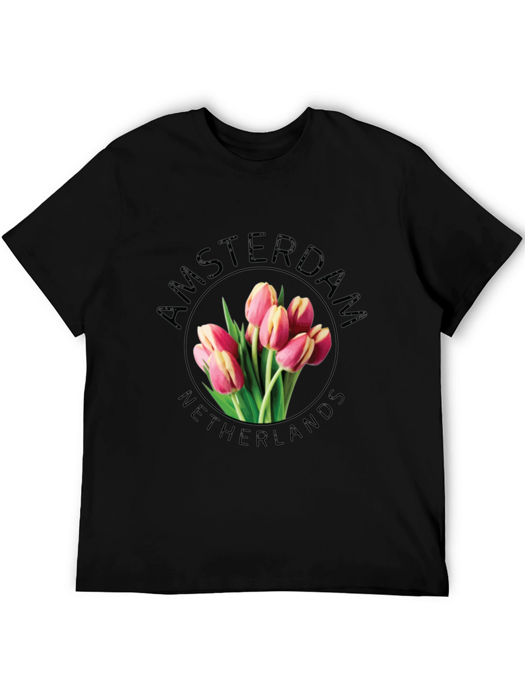 Amsterdam Netherlands Tulip T-Shirt