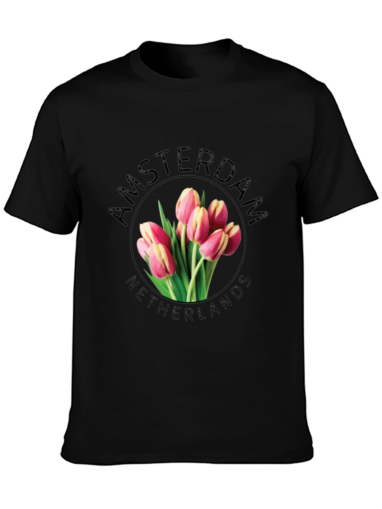 Amsterdam Netherlands Tulip T-Shirt
