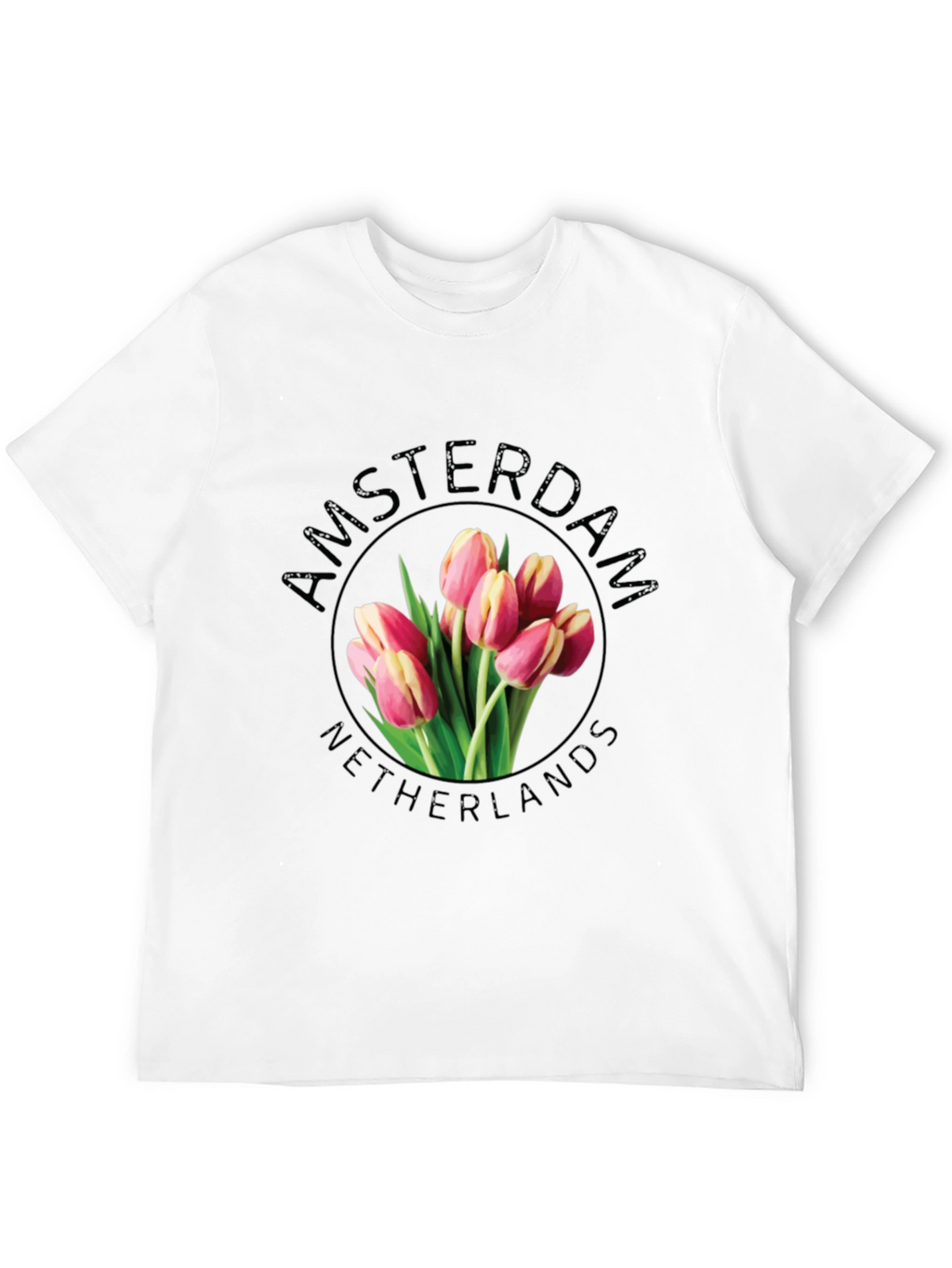 Amsterdam Netherlands Tulip T-Shirt