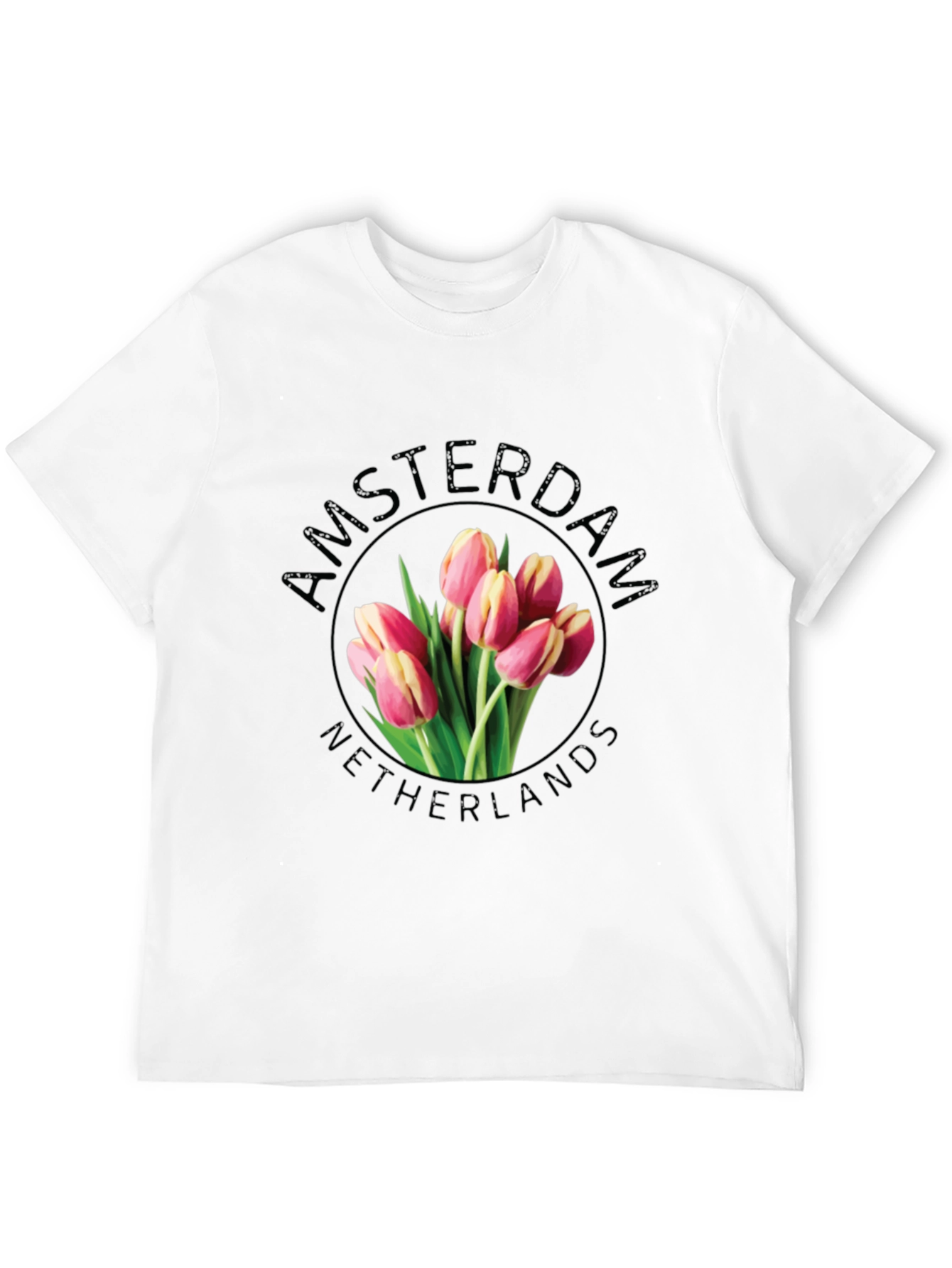 Amsterdam Netherlands Tulip T-Shirt