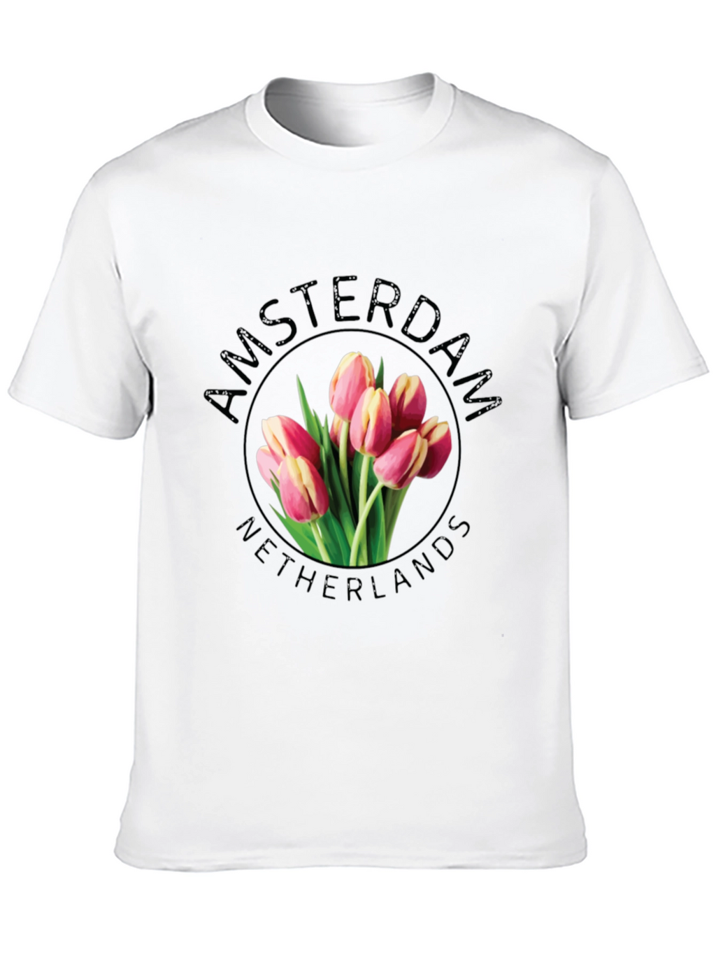 Amsterdam Netherlands Tulip T-Shirt