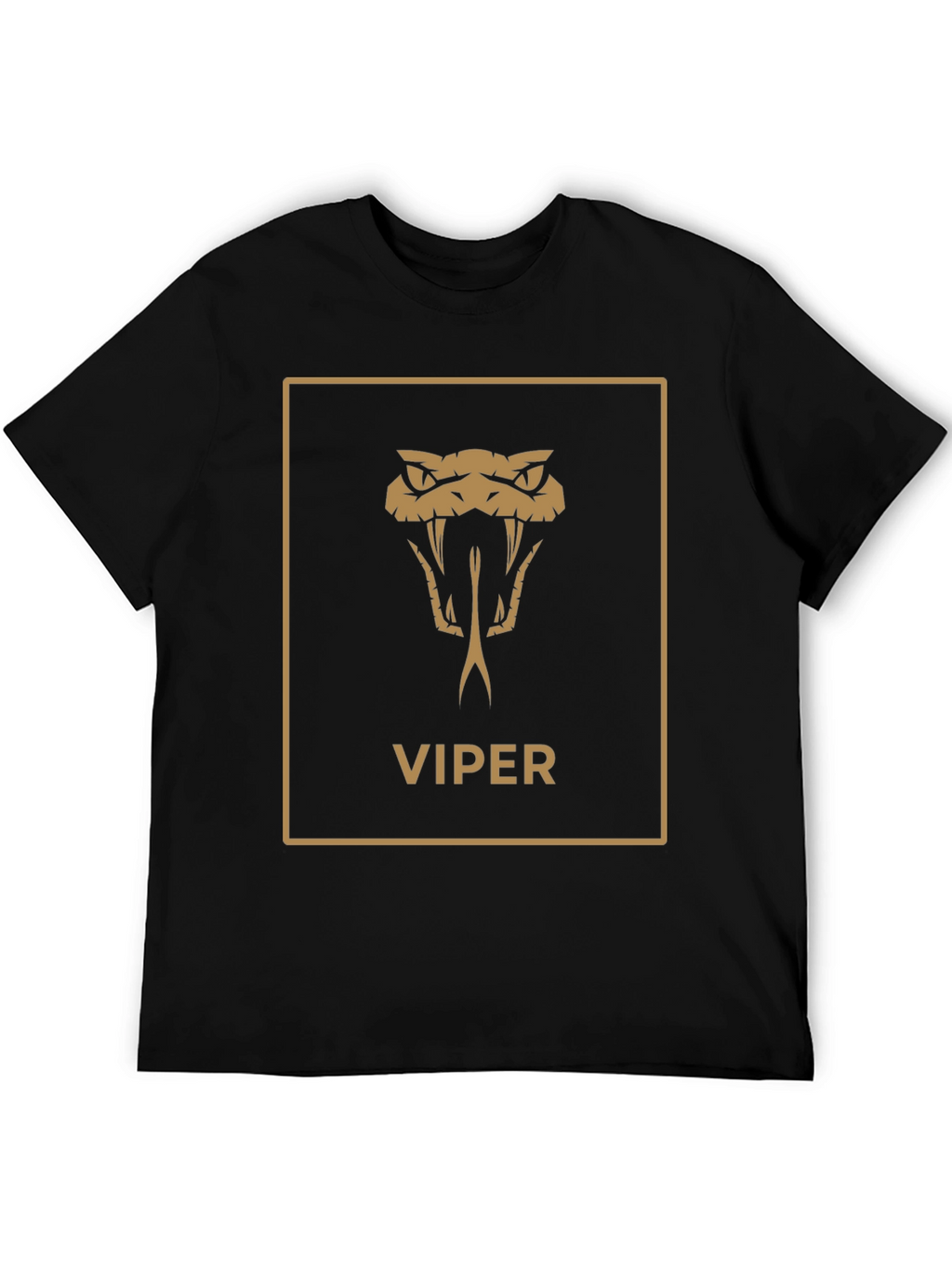 Viper Snake Graphic T-Shirt - Stylish & Edgy Design