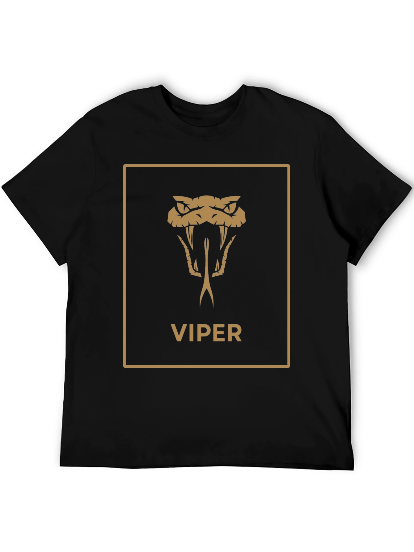 Viper Snake Graphic T-Shirt - Stylish & Edgy Design