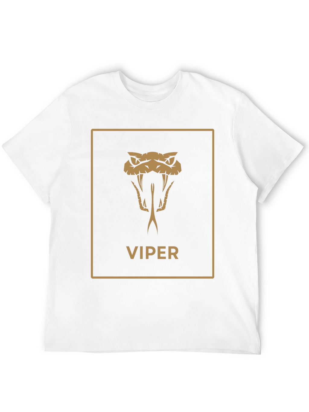 Viper Snake Graphic T-Shirt - Stylish & Edgy Design