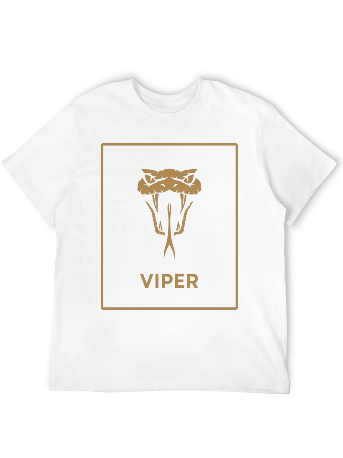 Viper Snake Graphic T-Shirt - Stylish & Edgy Design