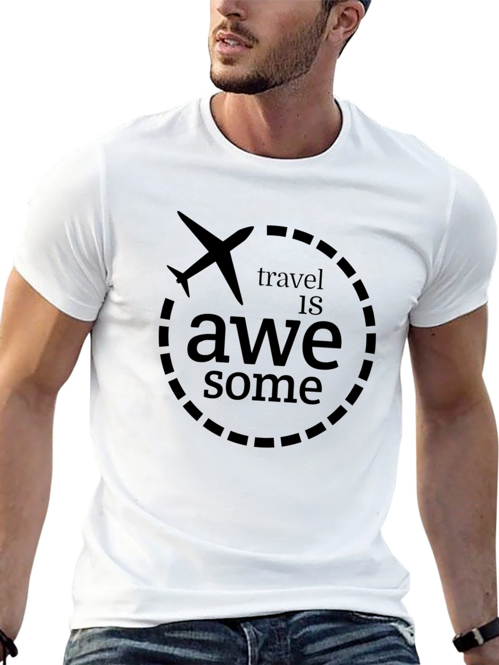 Travel is Awesome Graphic Tee