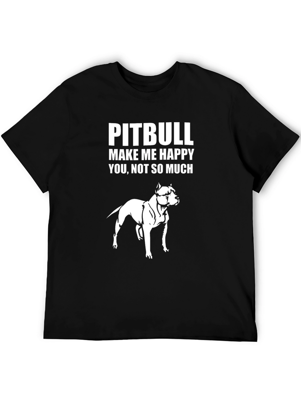 Pitbull Graphic T-Shirt - Dog Lover Tee