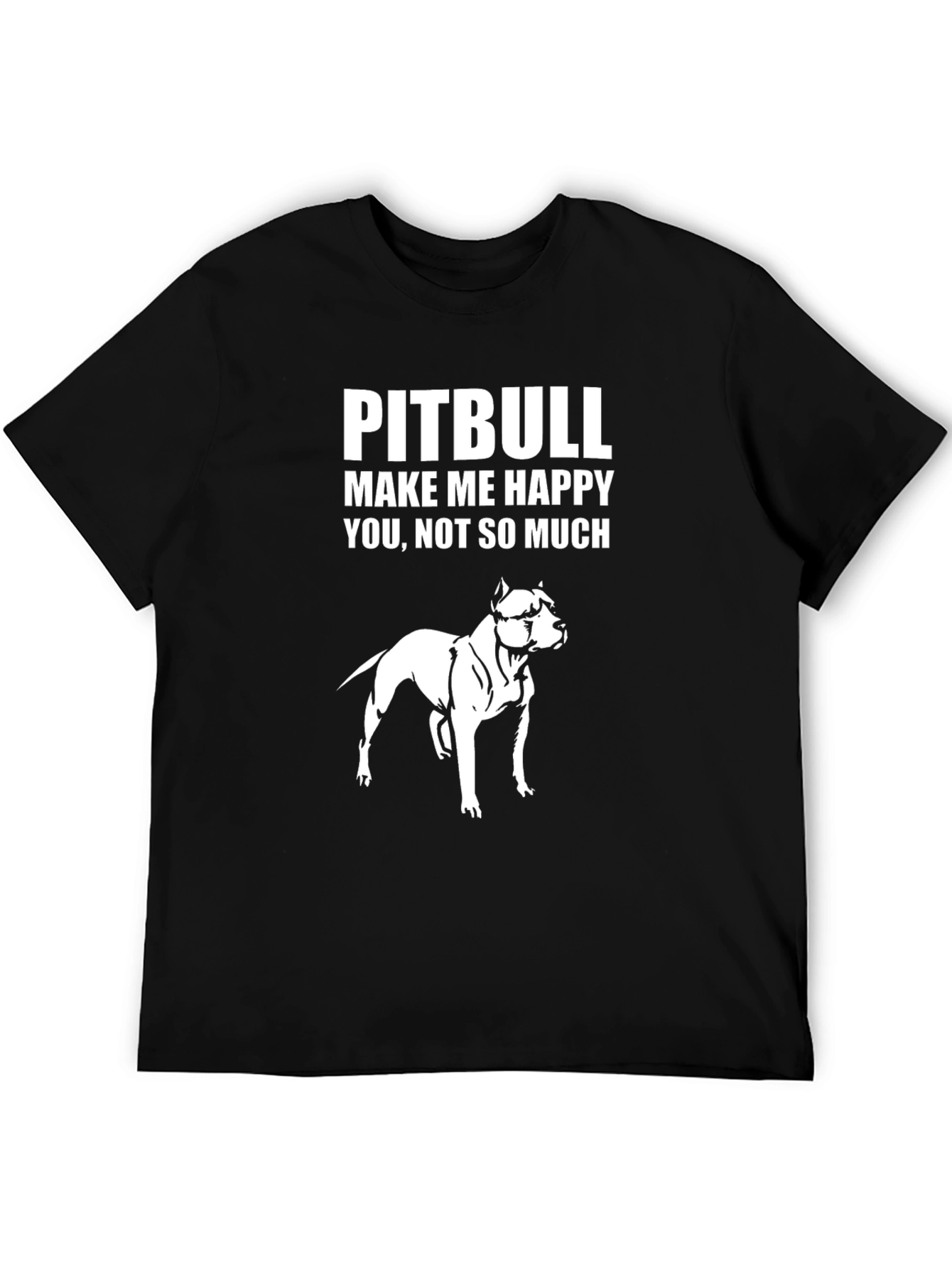 Pitbull Graphic T-Shirt - Dog Lover Tee