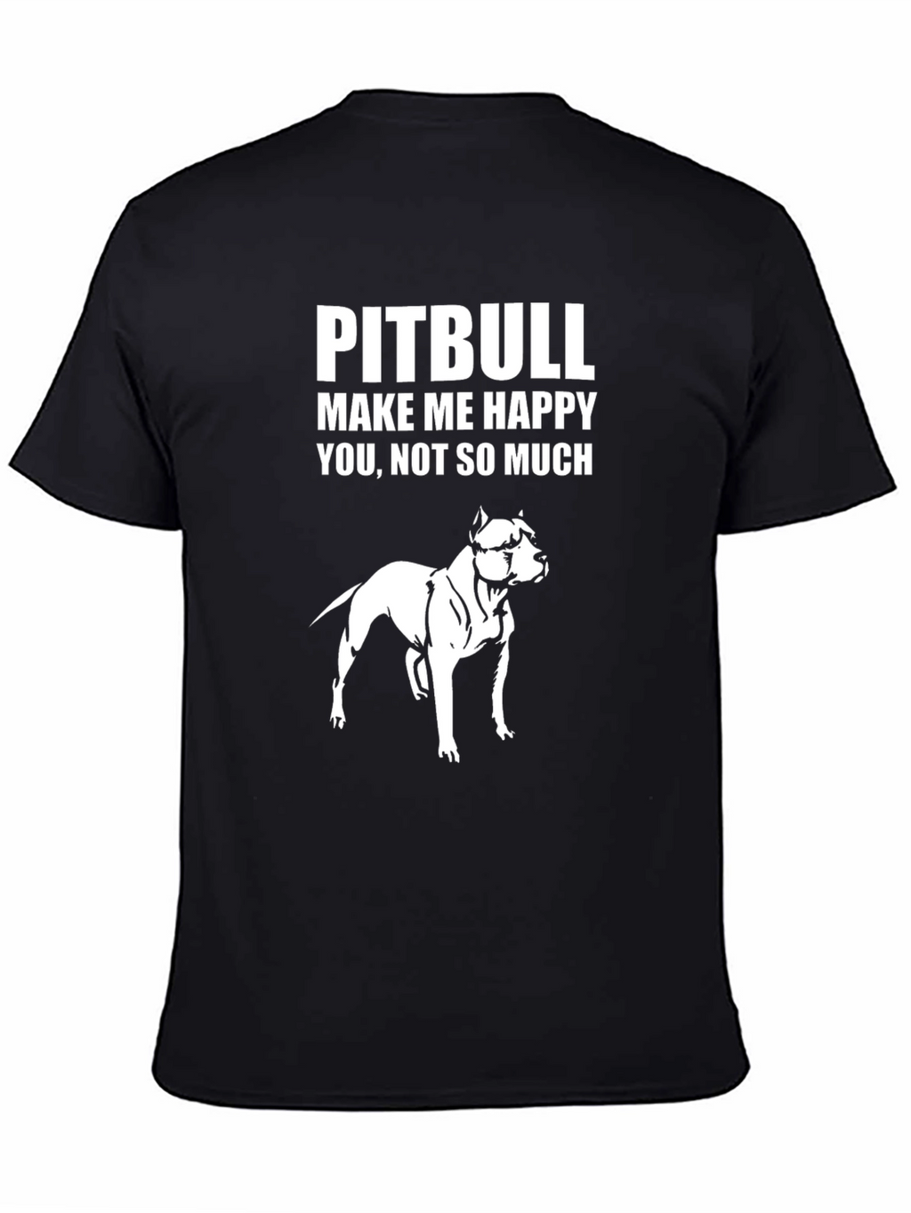 Pitbull Graphic T-Shirt - Dog Lover Tee