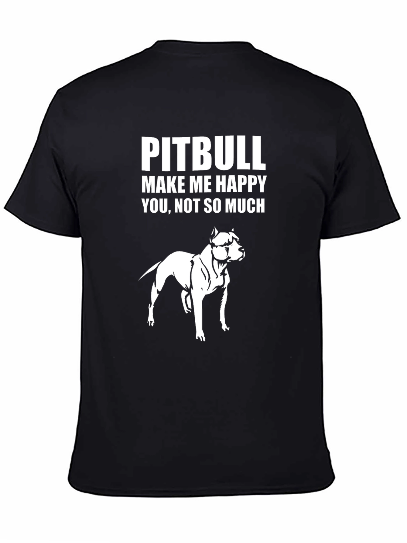 Pitbull Graphic T-Shirt - Dog Lover Tee