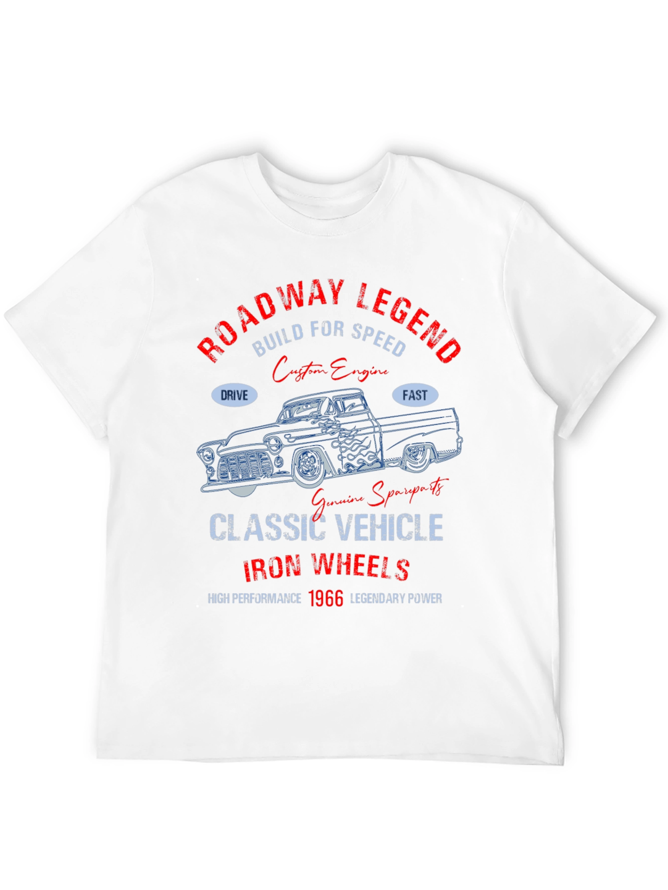 Roadway Legend 1966 Classic Vehicle T-Shirt