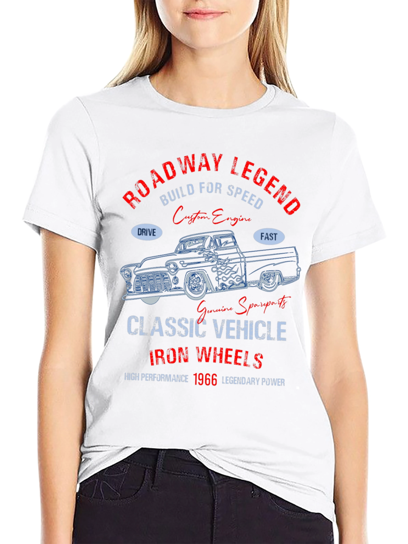Roadway Legend 1966 Classic Vehicle T-Shirt