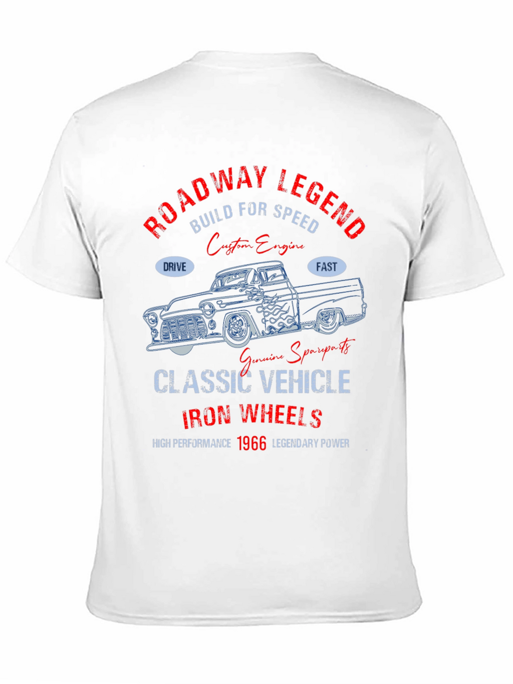 Roadway Legend 1966 Classic Vehicle T-Shirt