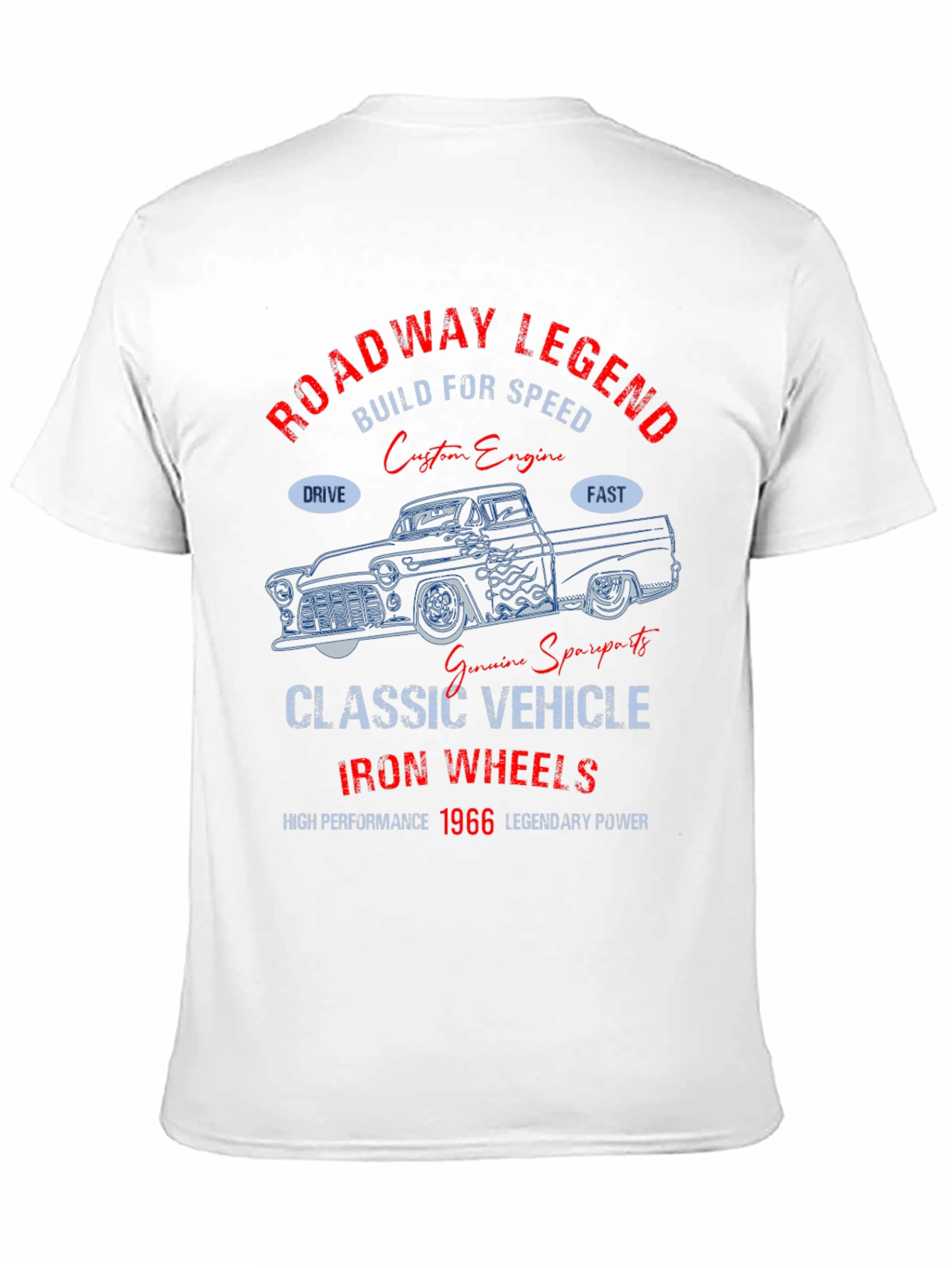 Roadway Legend 1966 Classic Vehicle T-Shirt